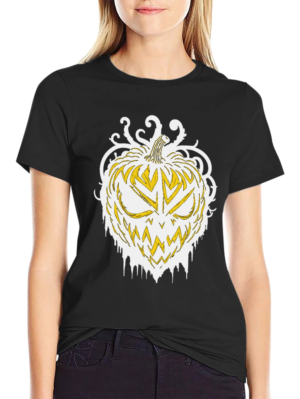 Halloween Pumpkin Graphic Tee