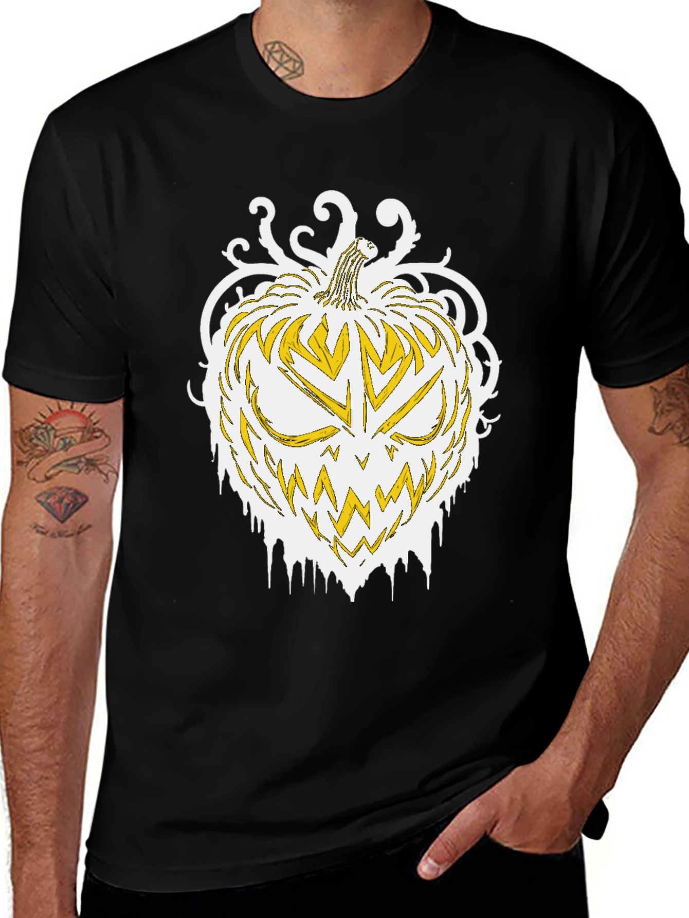 Halloween Pumpkin Graphic Tee