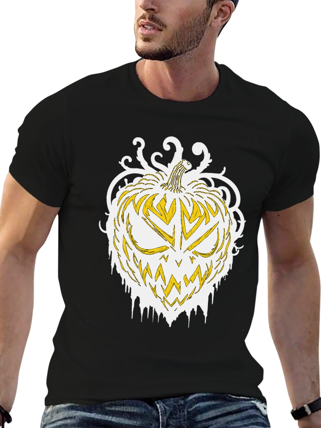 Halloween Pumpkin Graphic Tee