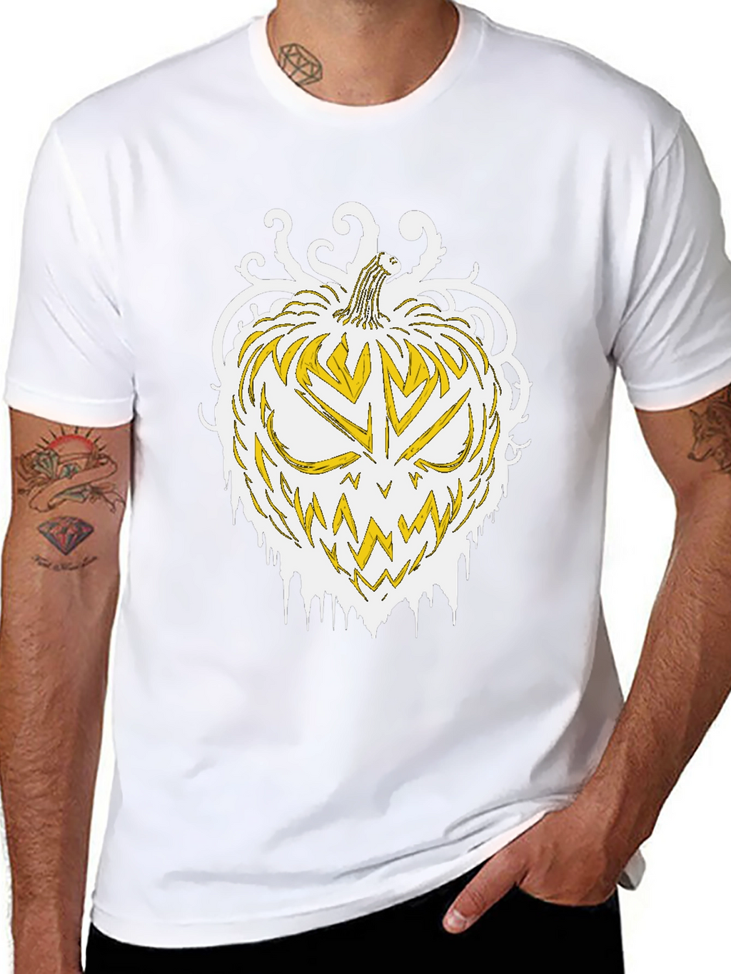 Halloween Pumpkin Graphic Tee