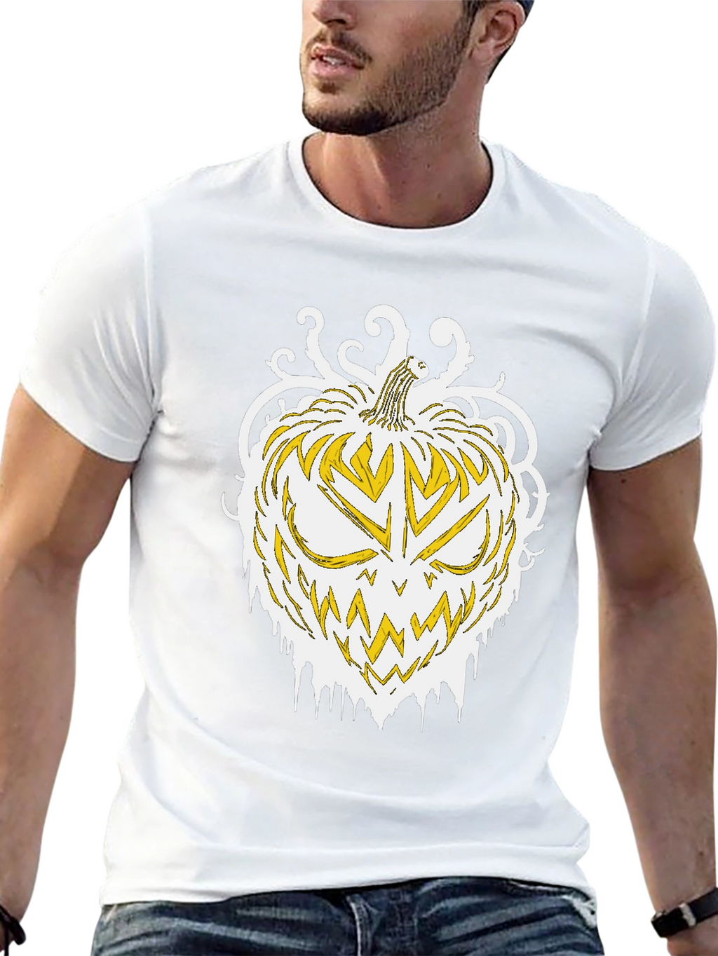 Halloween Pumpkin Graphic Tee