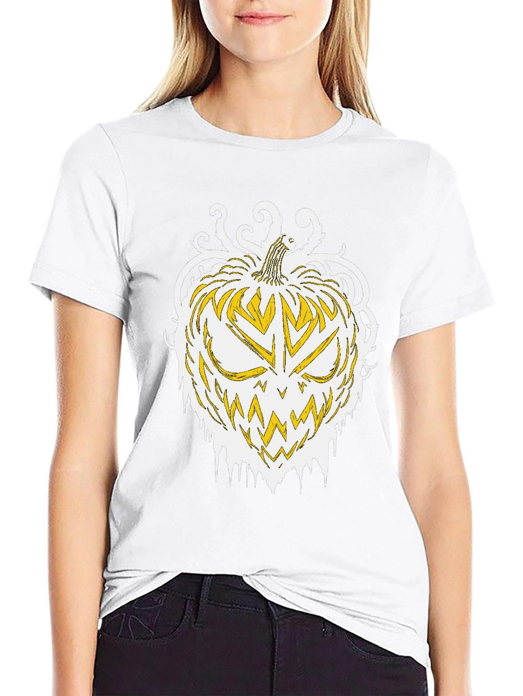 Halloween Pumpkin Graphic Tee