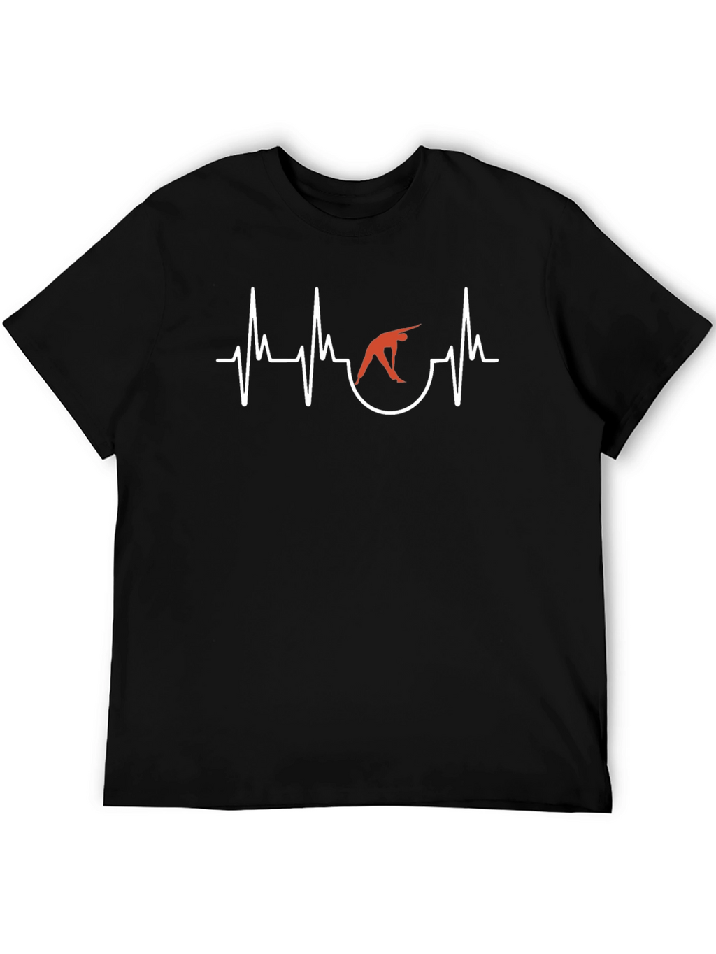 Gymnast Heartbeat Graphic T-Shirt