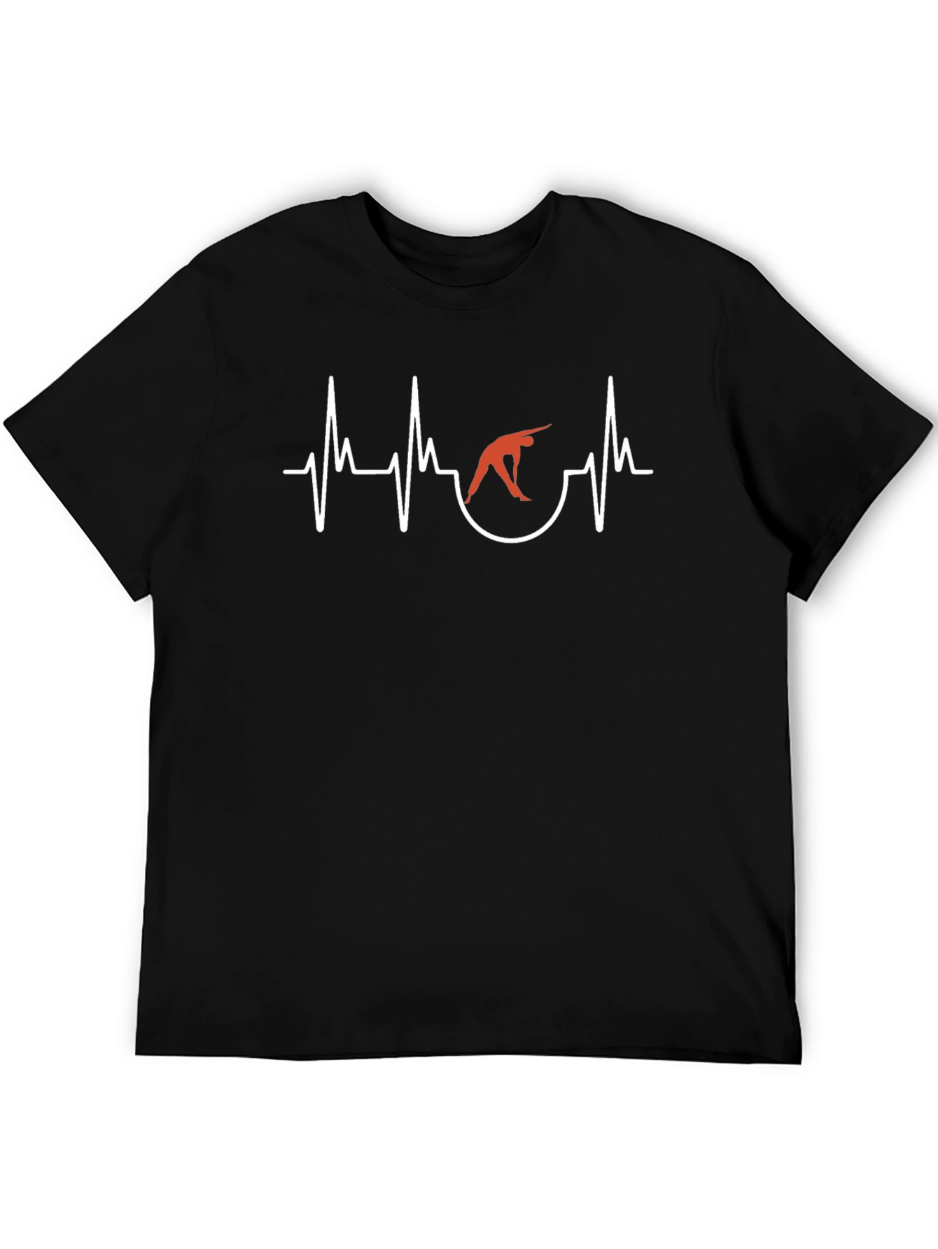 Gymnast Heartbeat Graphic T-Shirt
