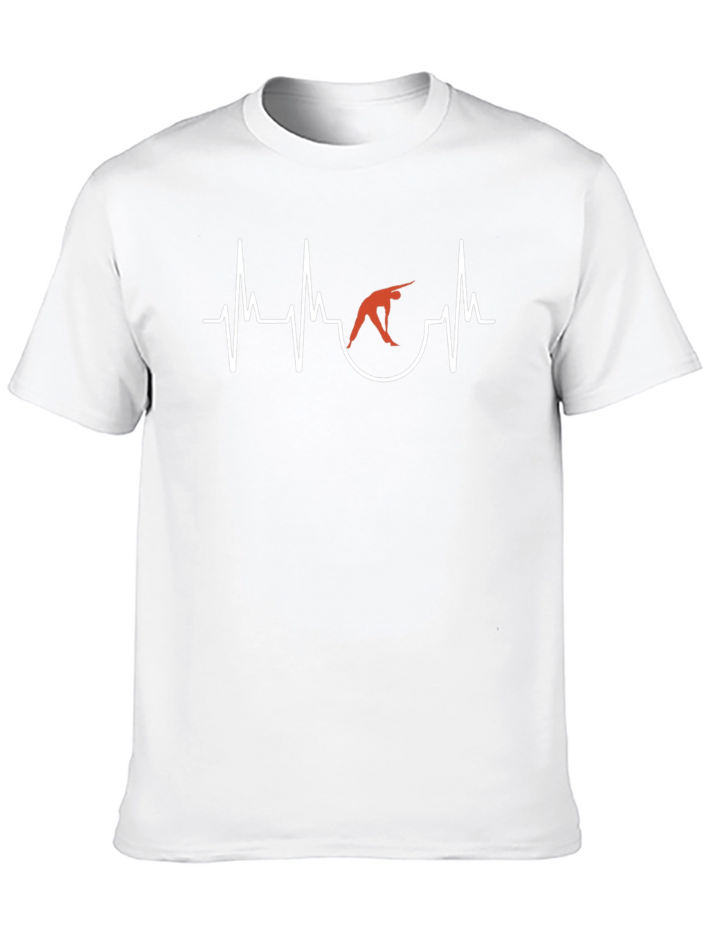Gymnast Heartbeat Graphic T-Shirt
