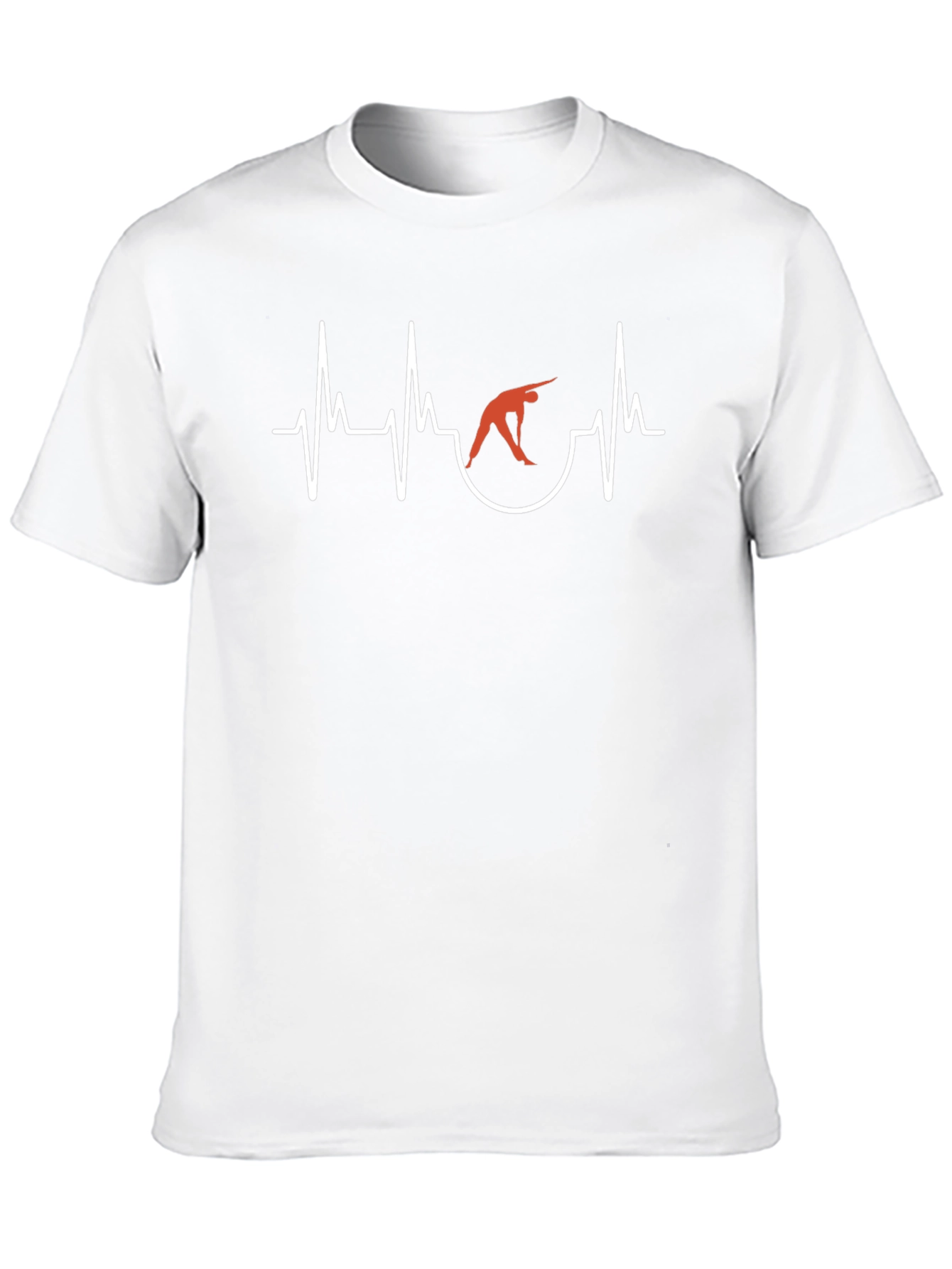Gymnast Heartbeat Graphic T-Shirt