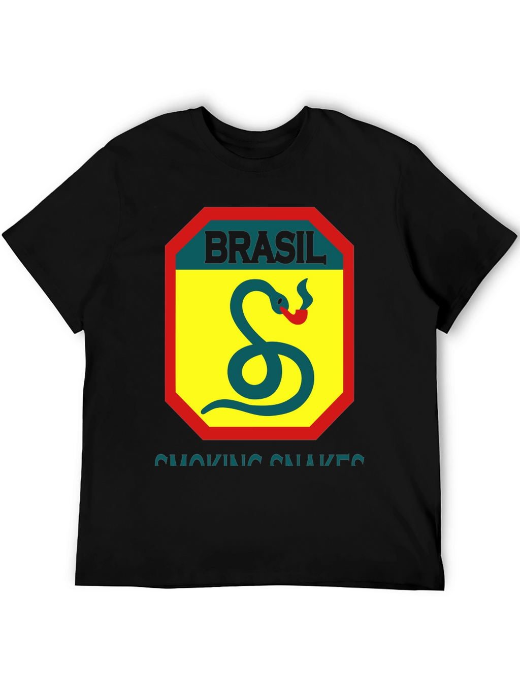 Brasil Smoking Snakes Graphic Tee