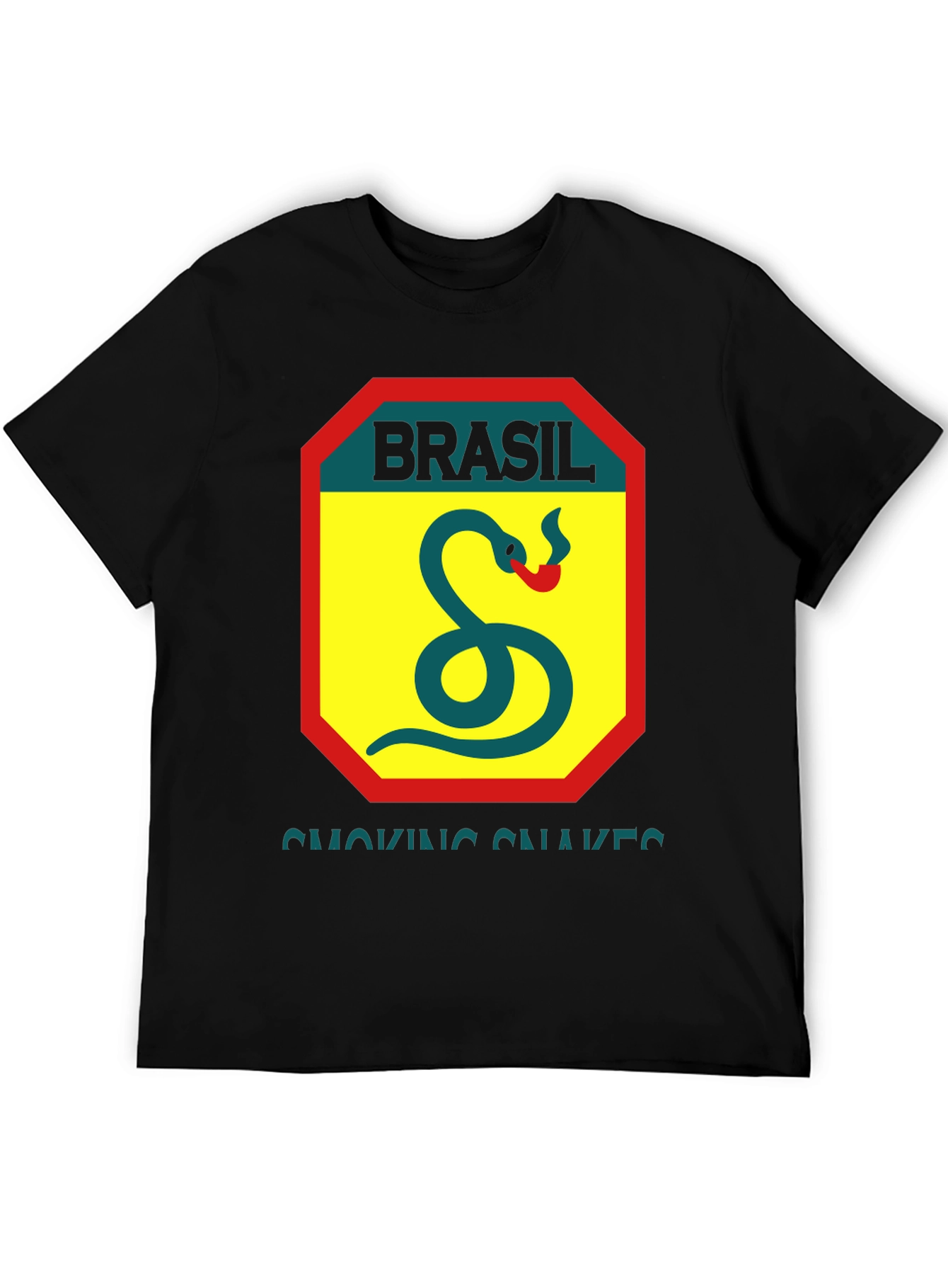 Brasil Smoking Snakes Graphic Tee