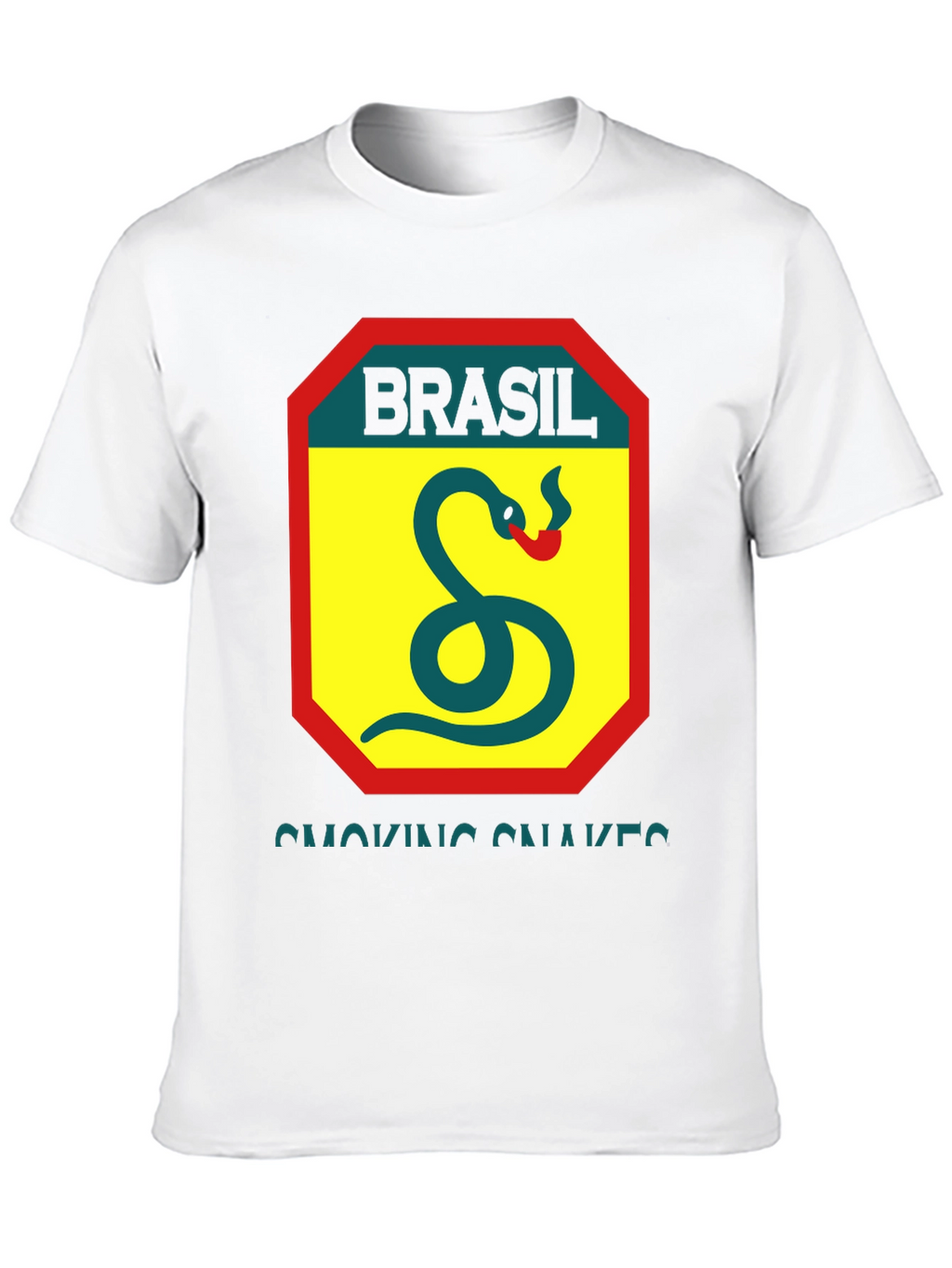 Brasil Smoking Snakes Graphic Tee