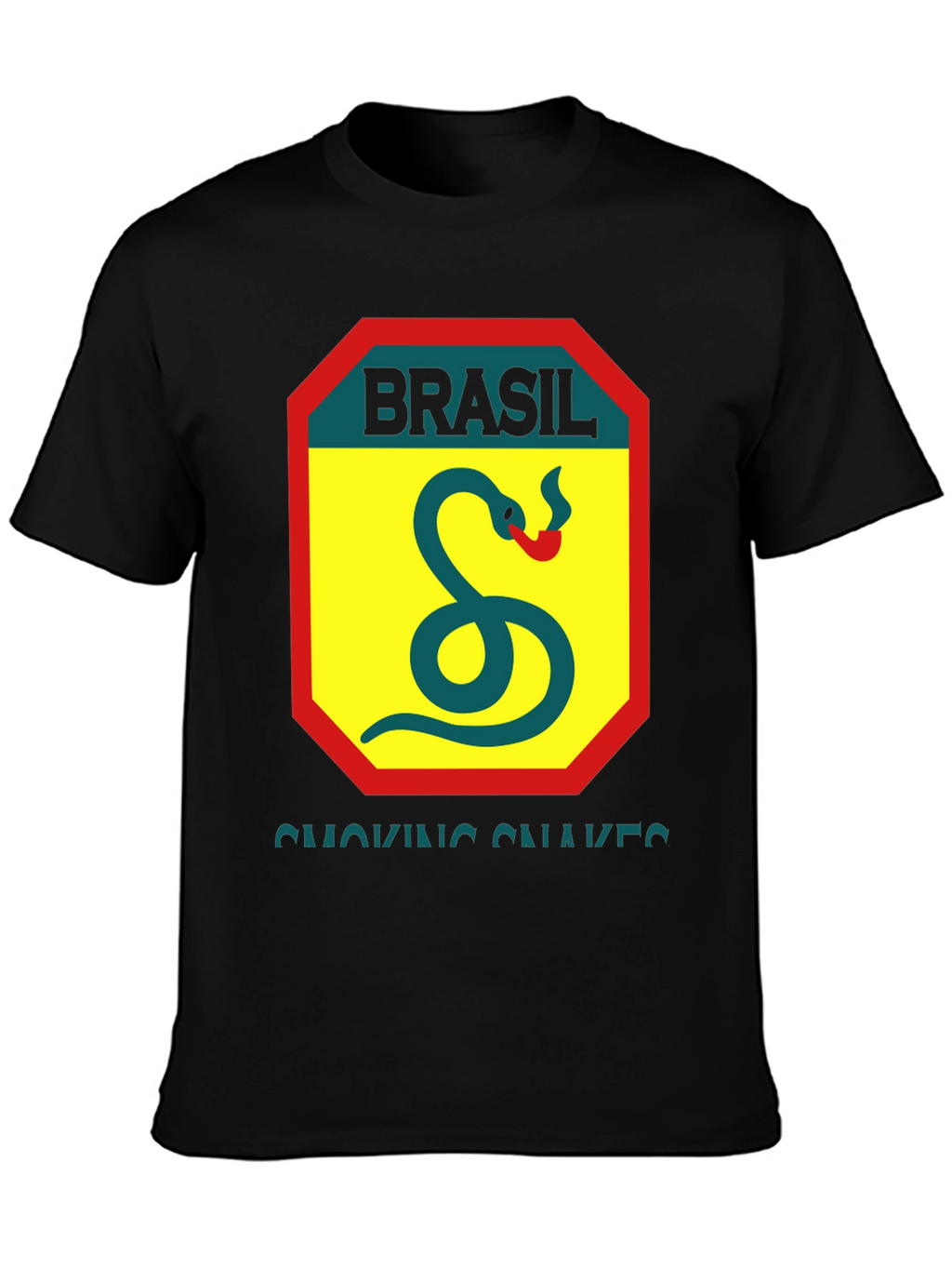 Brasil Smoking Snakes Graphic Tee