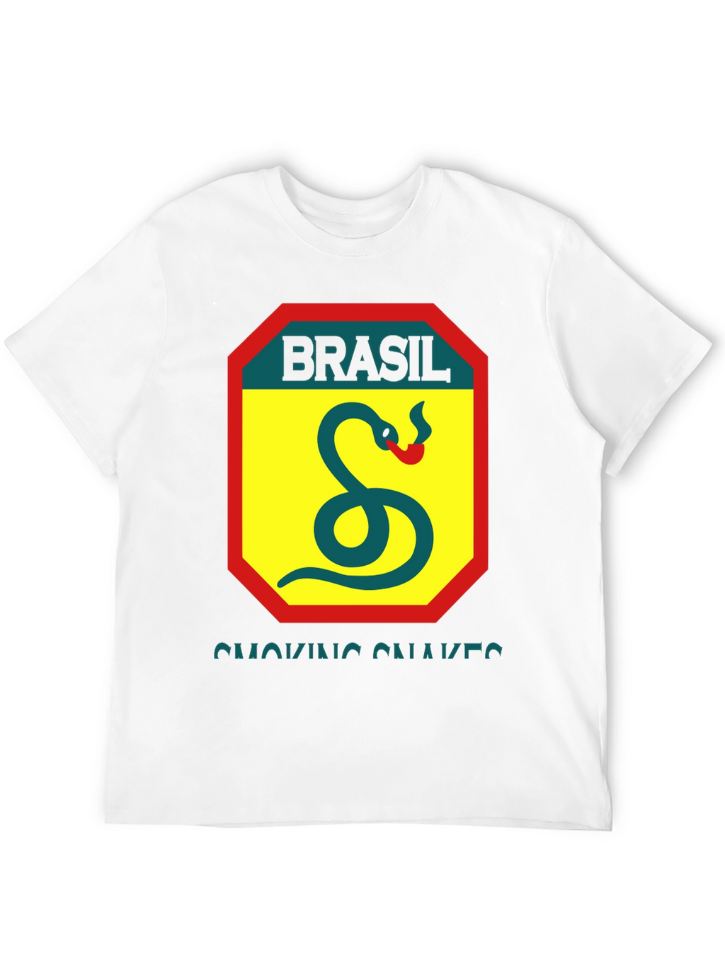Brasil Smoking Snakes Graphic Tee