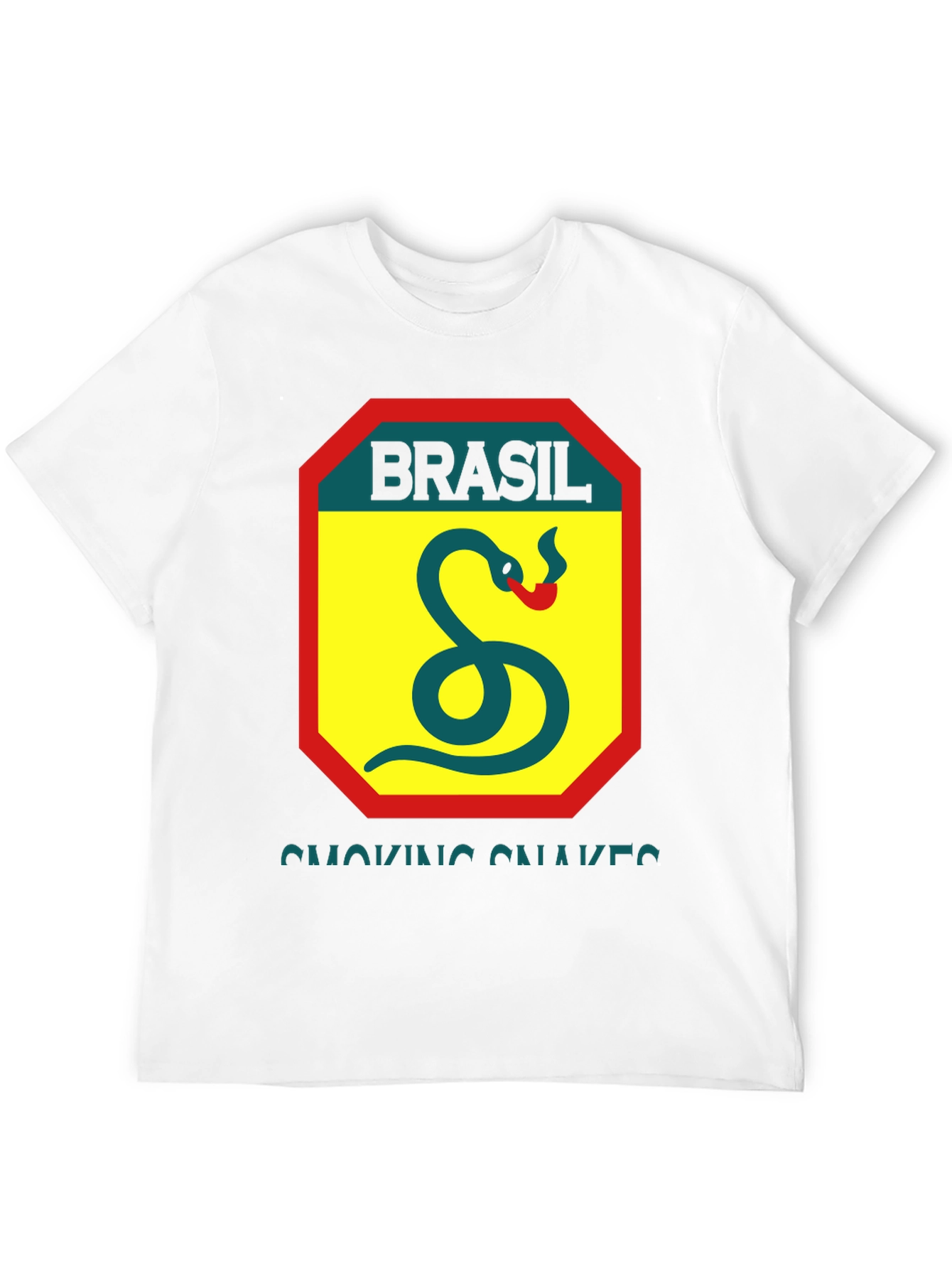 Brasil Smoking Snakes Graphic Tee
