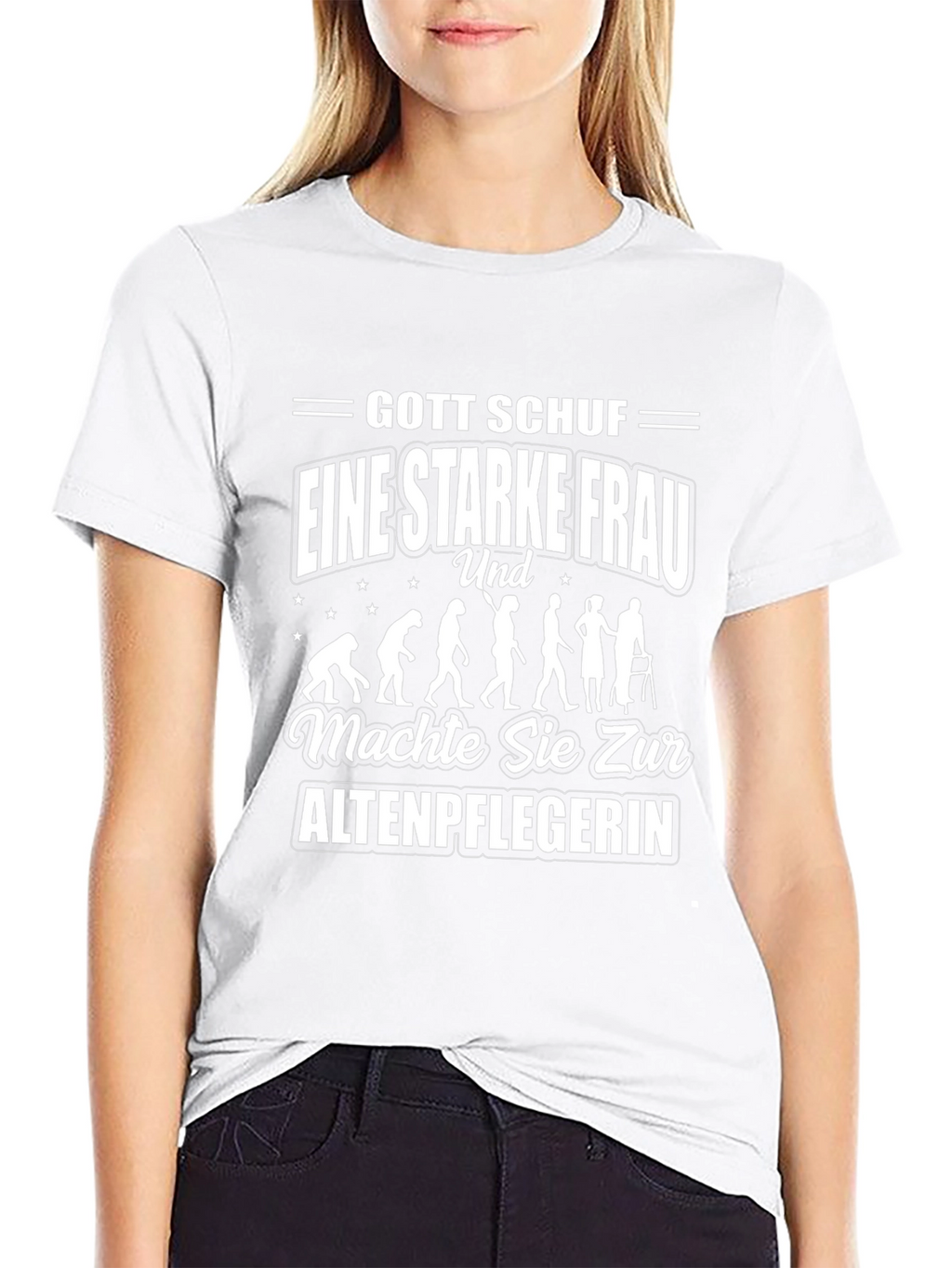 Strong Woman Caregiver T-Shirt
