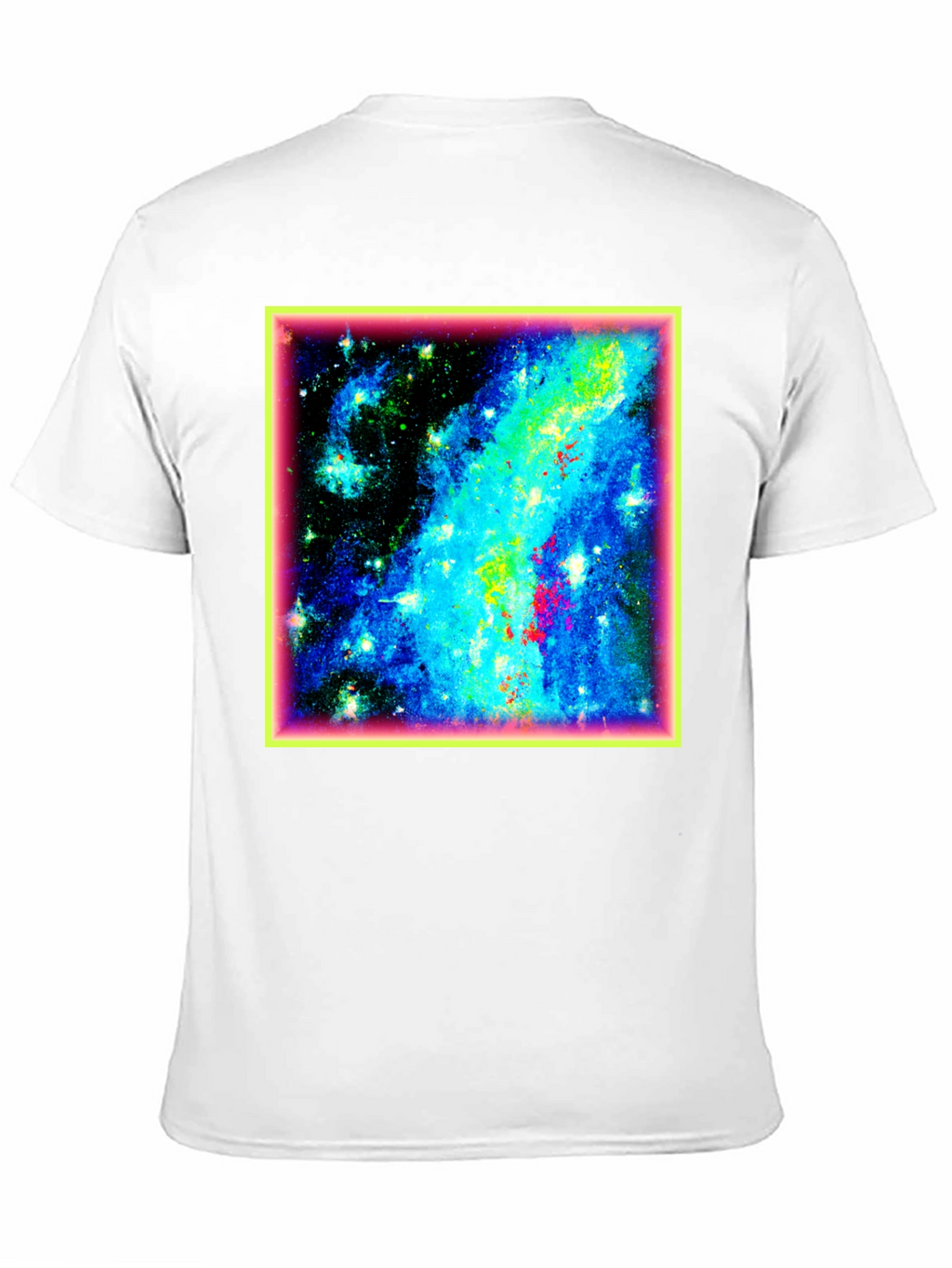 Galaxy Print Black T-Shirt