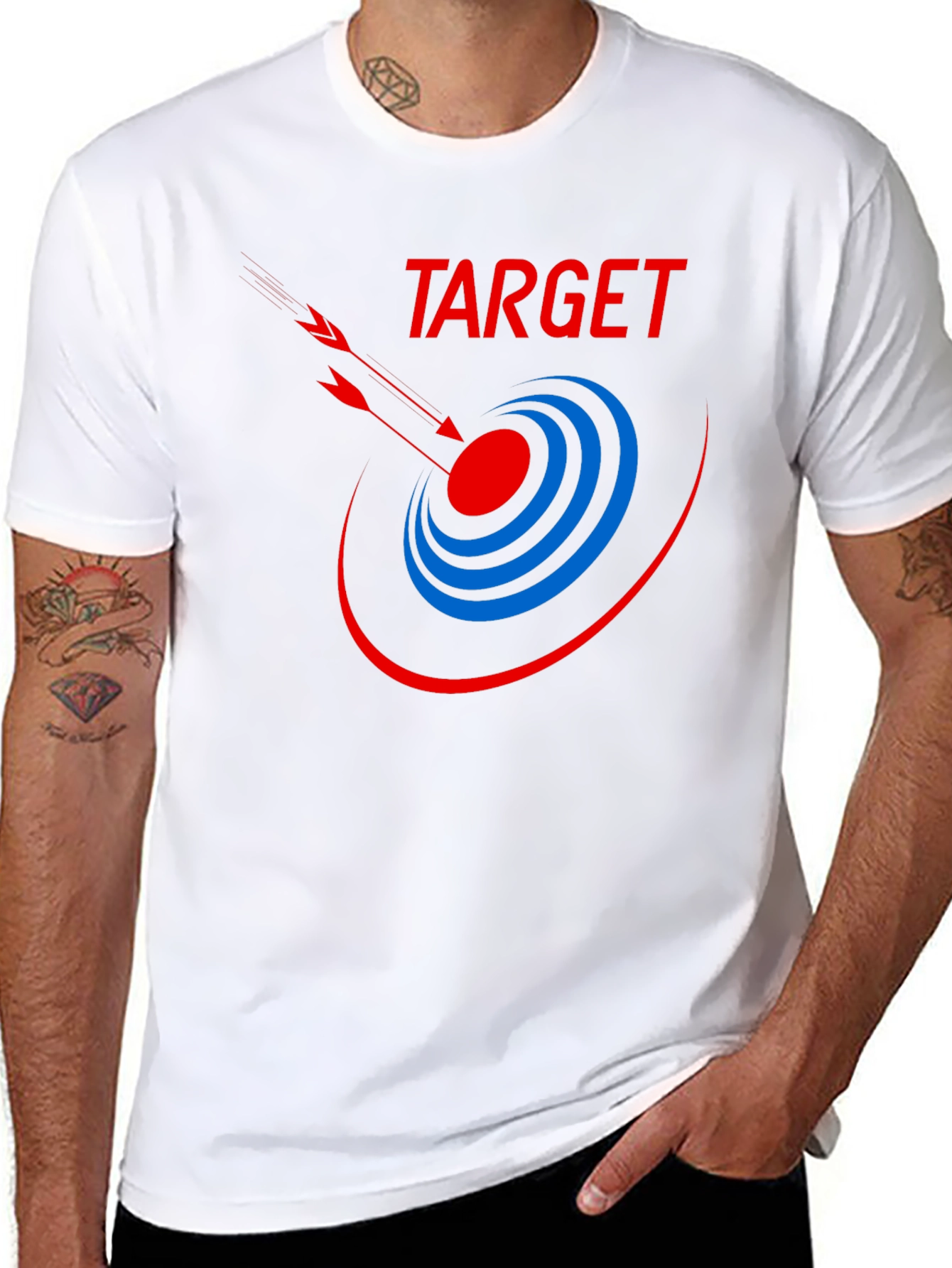 Target Graphic Tee - Bullseye Arrow T-Shirt