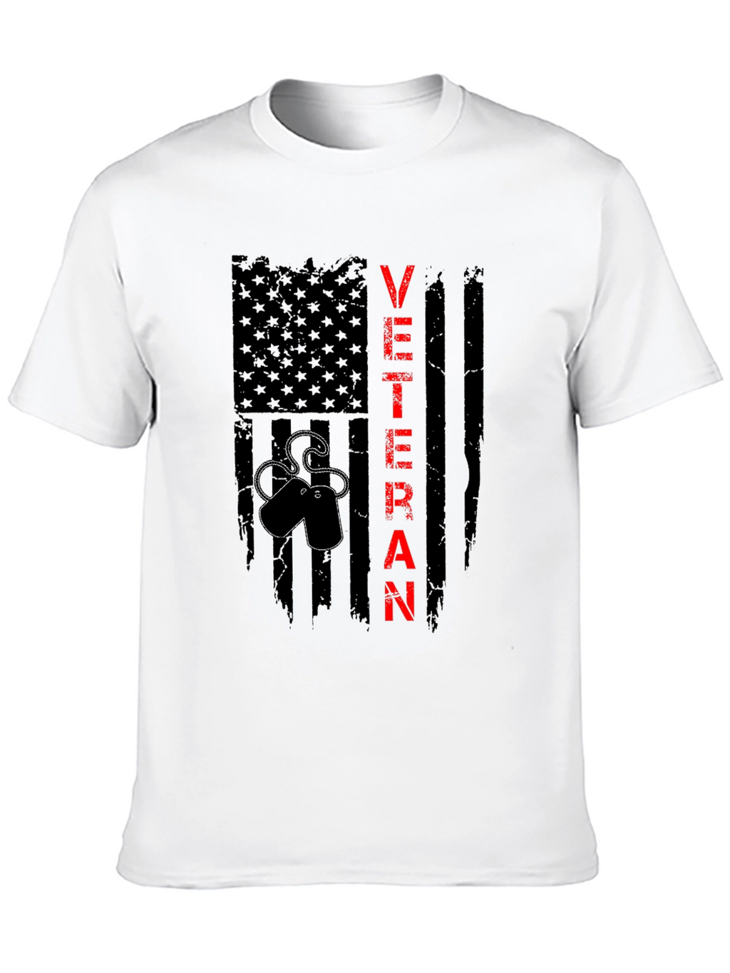 Veteran Flag T-Shirt - Patriotic Military Pride