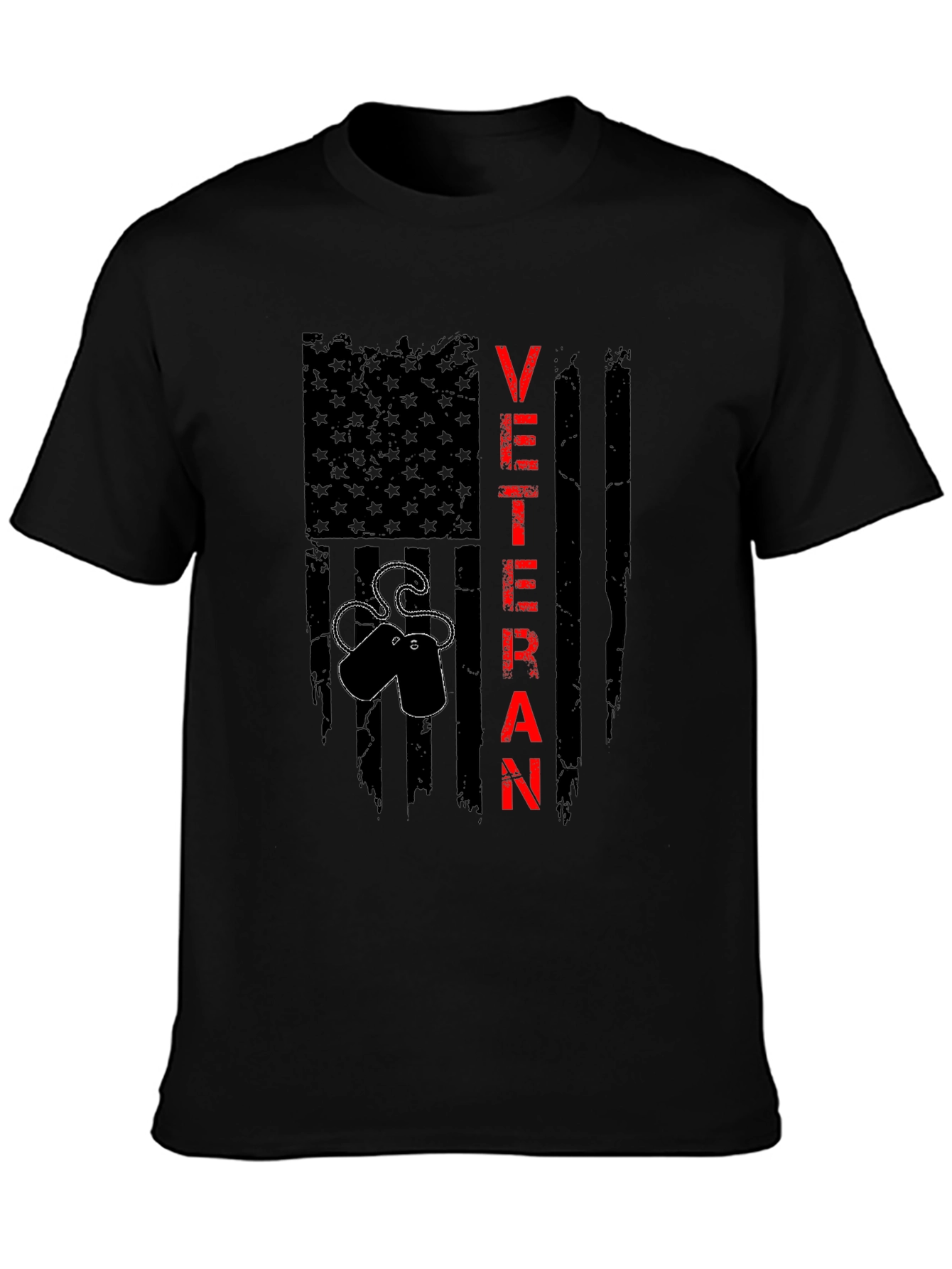 Veteran Flag T-Shirt - Patriotic Military Pride