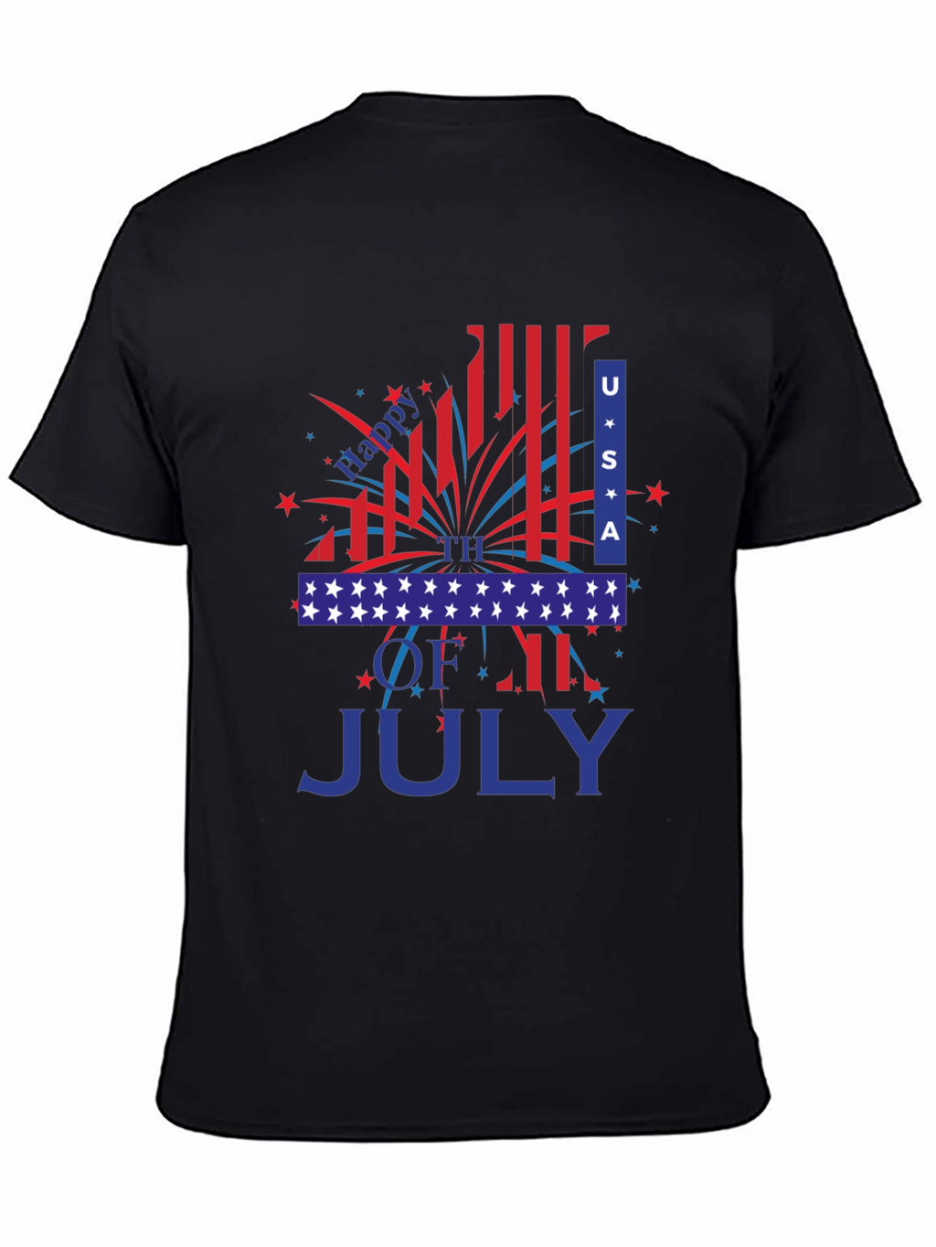 Happy 4th of July USA Patriotic T-Shirt