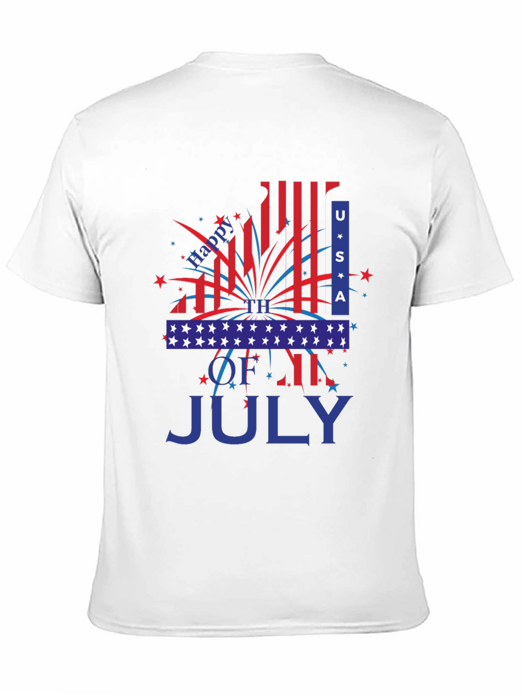 Happy 4th of July USA Patriotic T-Shirt