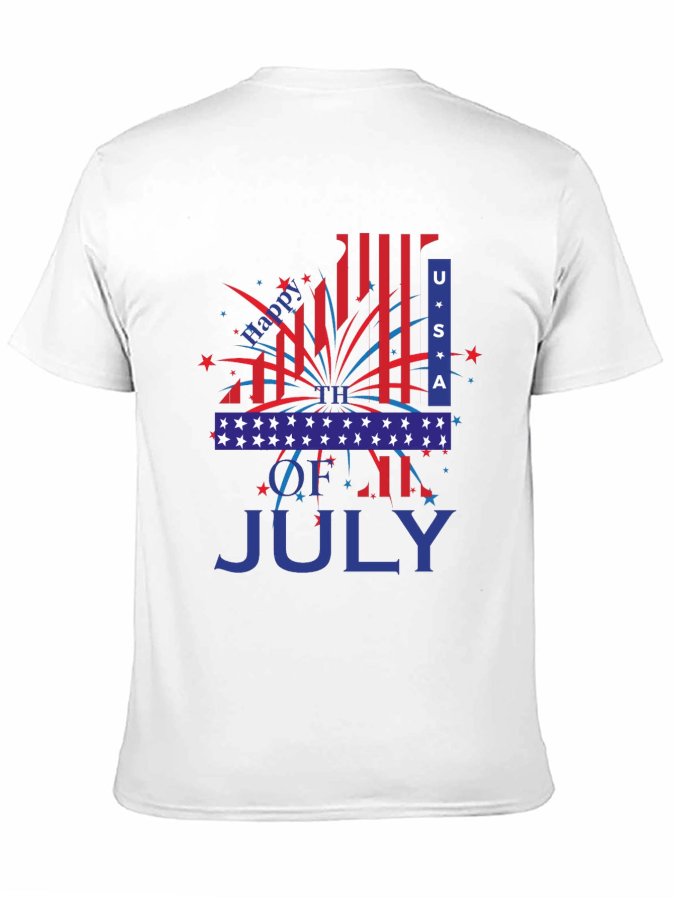 Happy 4th of July USA Patriotic T-Shirt