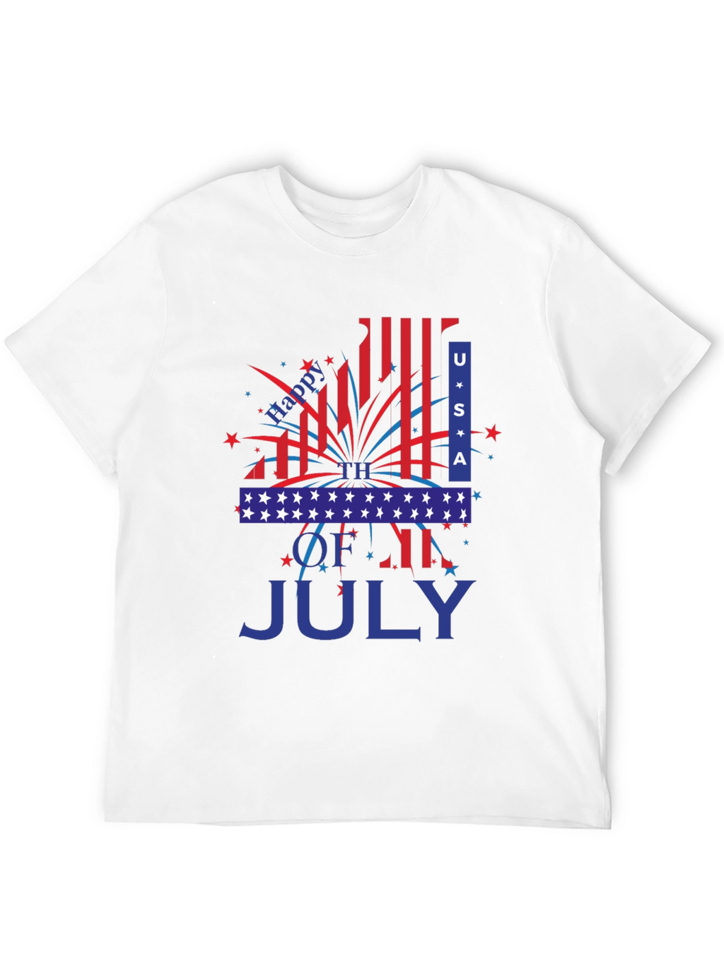Happy 4th of July USA Patriotic T-Shirt
