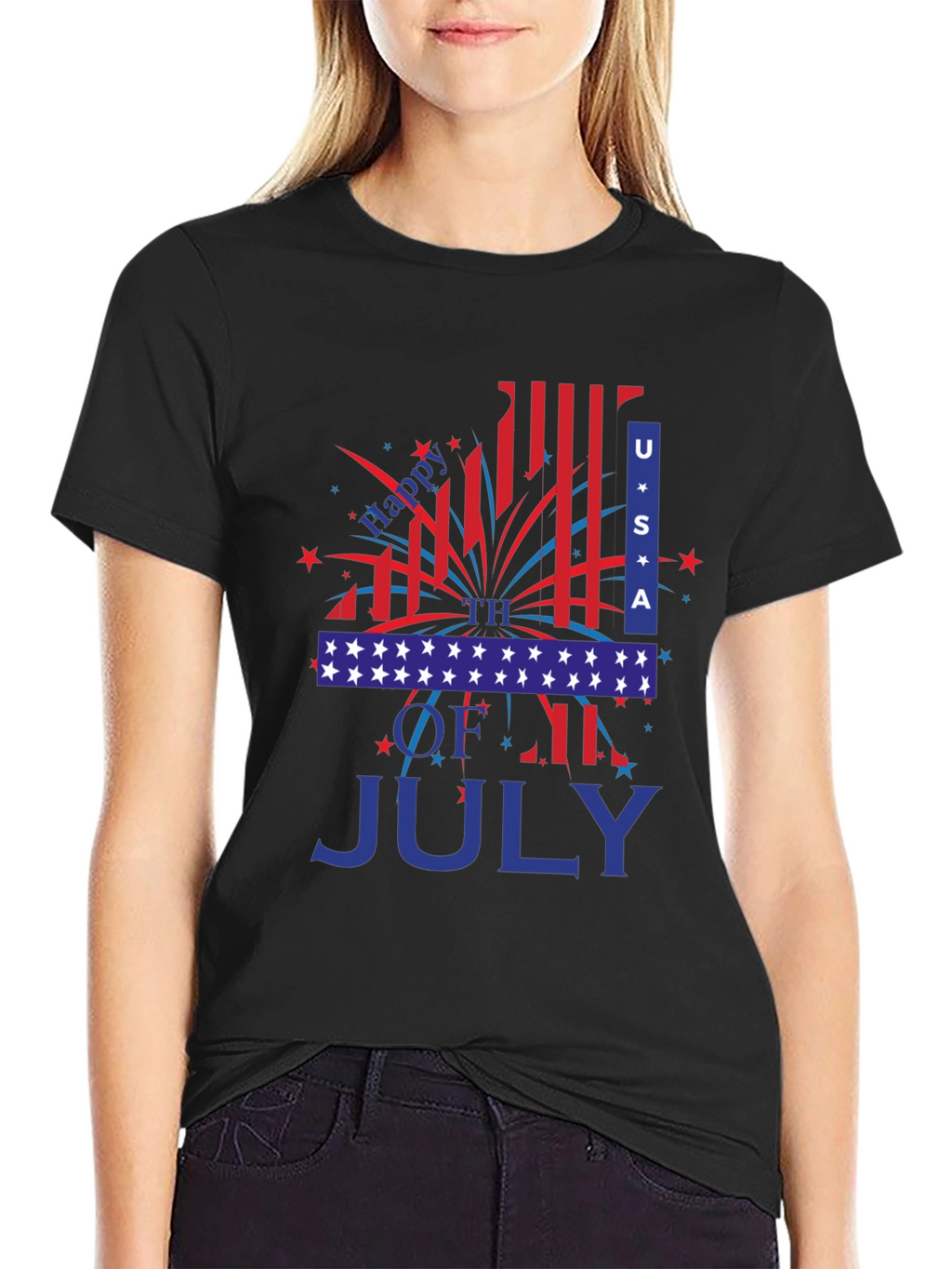 Happy 4th of July USA Patriotic T-Shirt