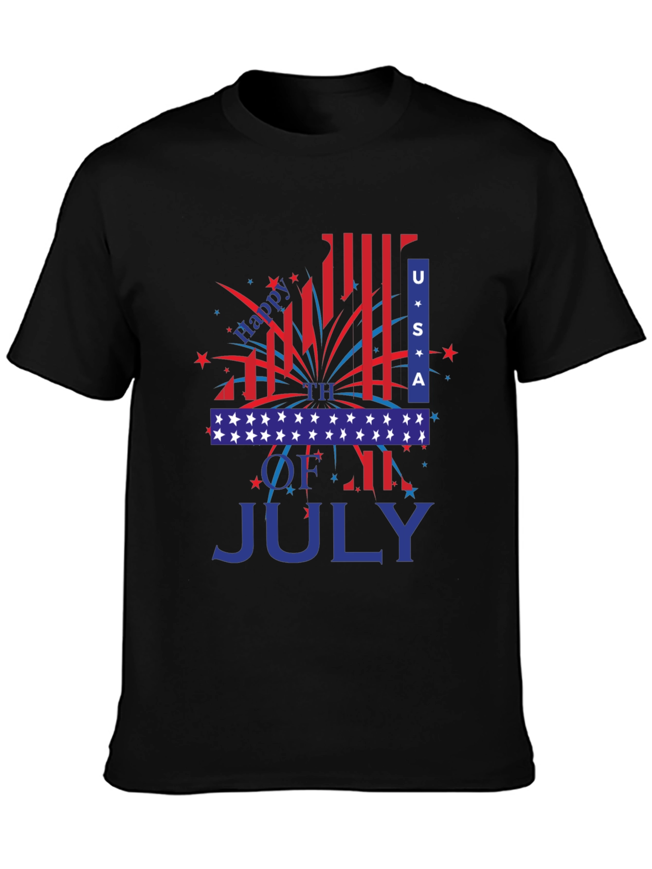 Happy 4th of July USA Patriotic T-Shirt