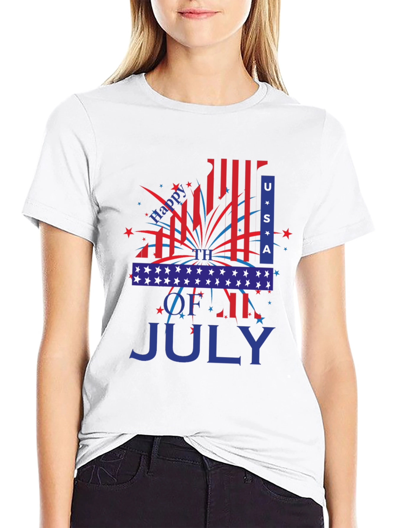 Happy 4th of July USA Patriotic T-Shirt