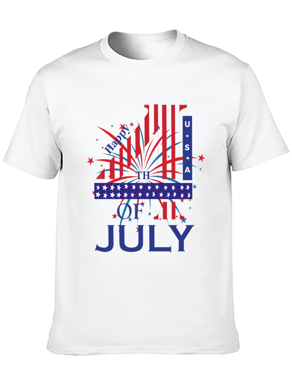 Happy 4th of July USA Patriotic T-Shirt