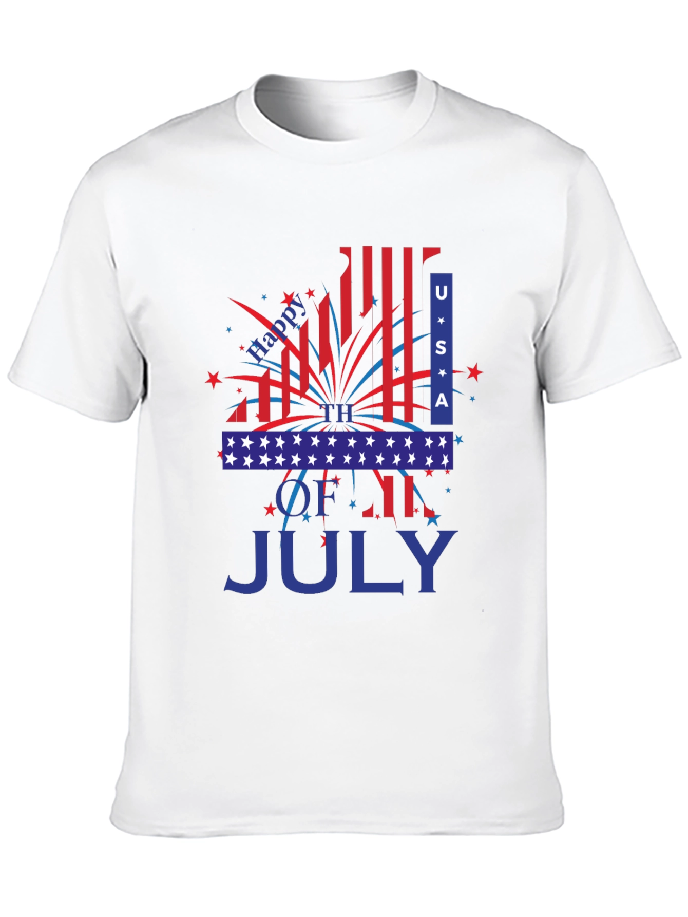 Happy 4th of July USA Patriotic T-Shirt