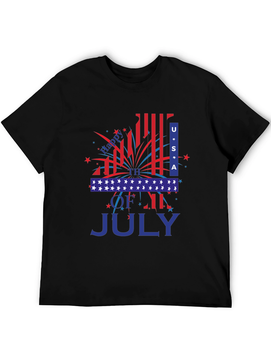 Happy 4th of July USA Patriotic T-Shirt