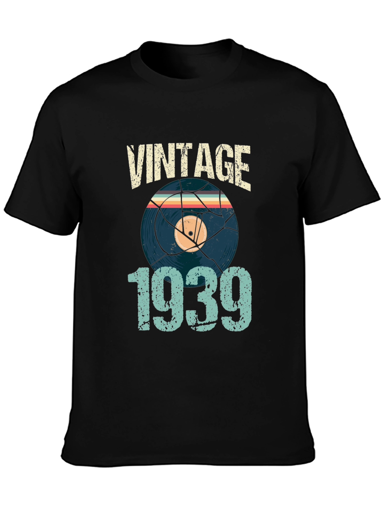 Vintage 1939 Broken Record T-Shirt