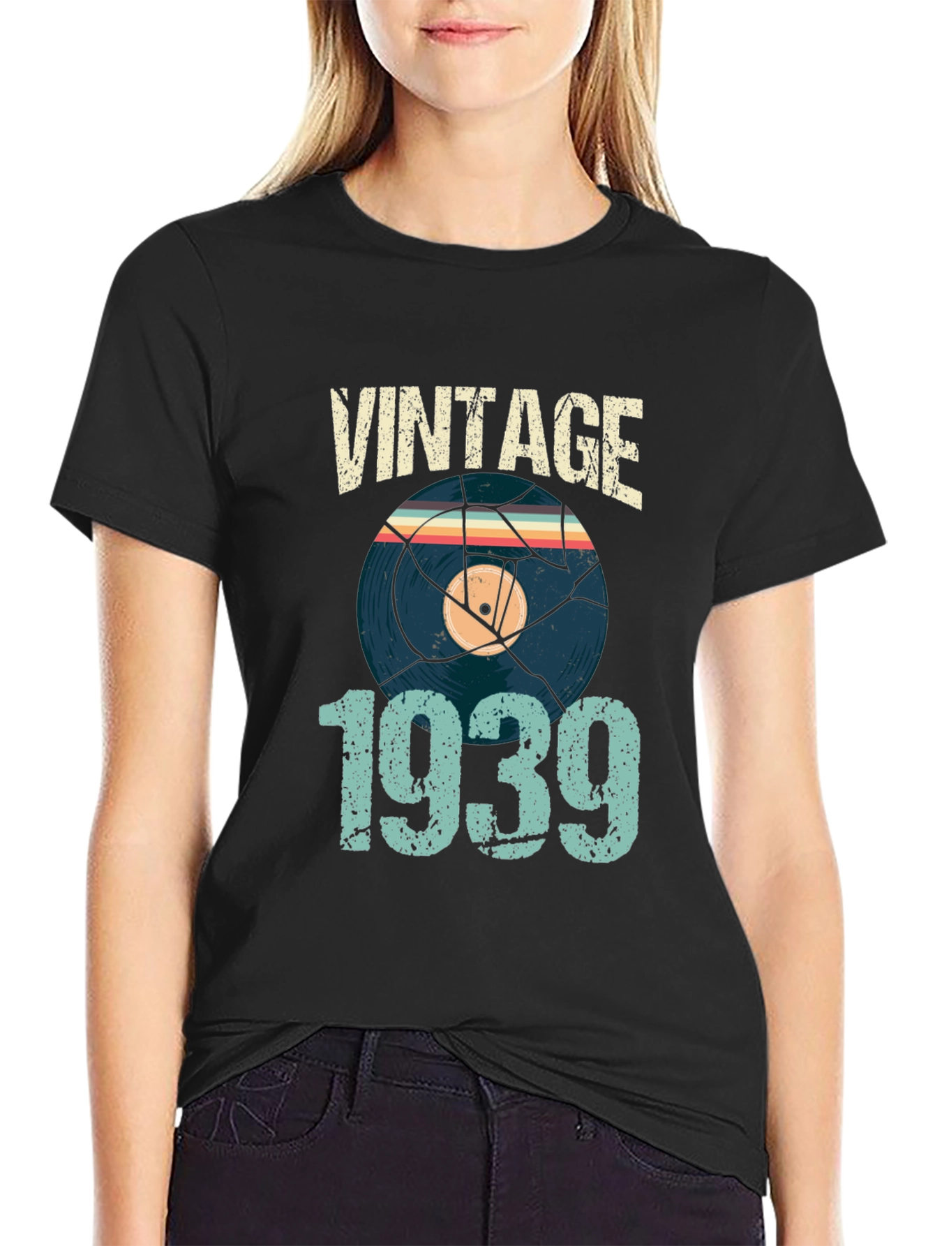 Vintage 1939 Broken Record T-Shirt