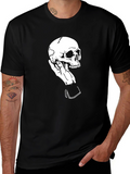 Skull Hand Black Tee