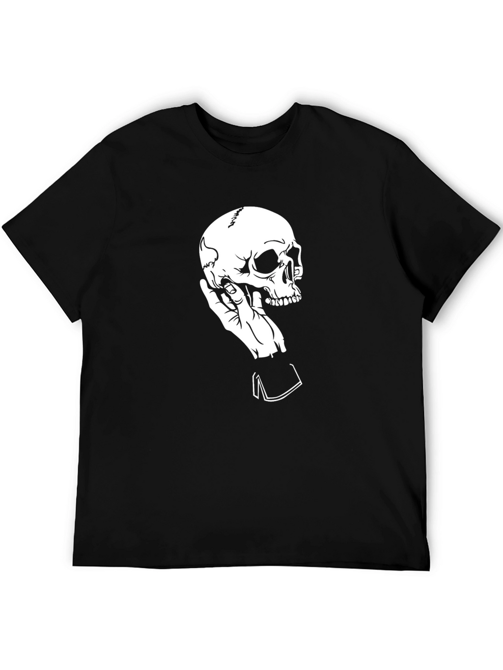 Skull Hand Black Tee