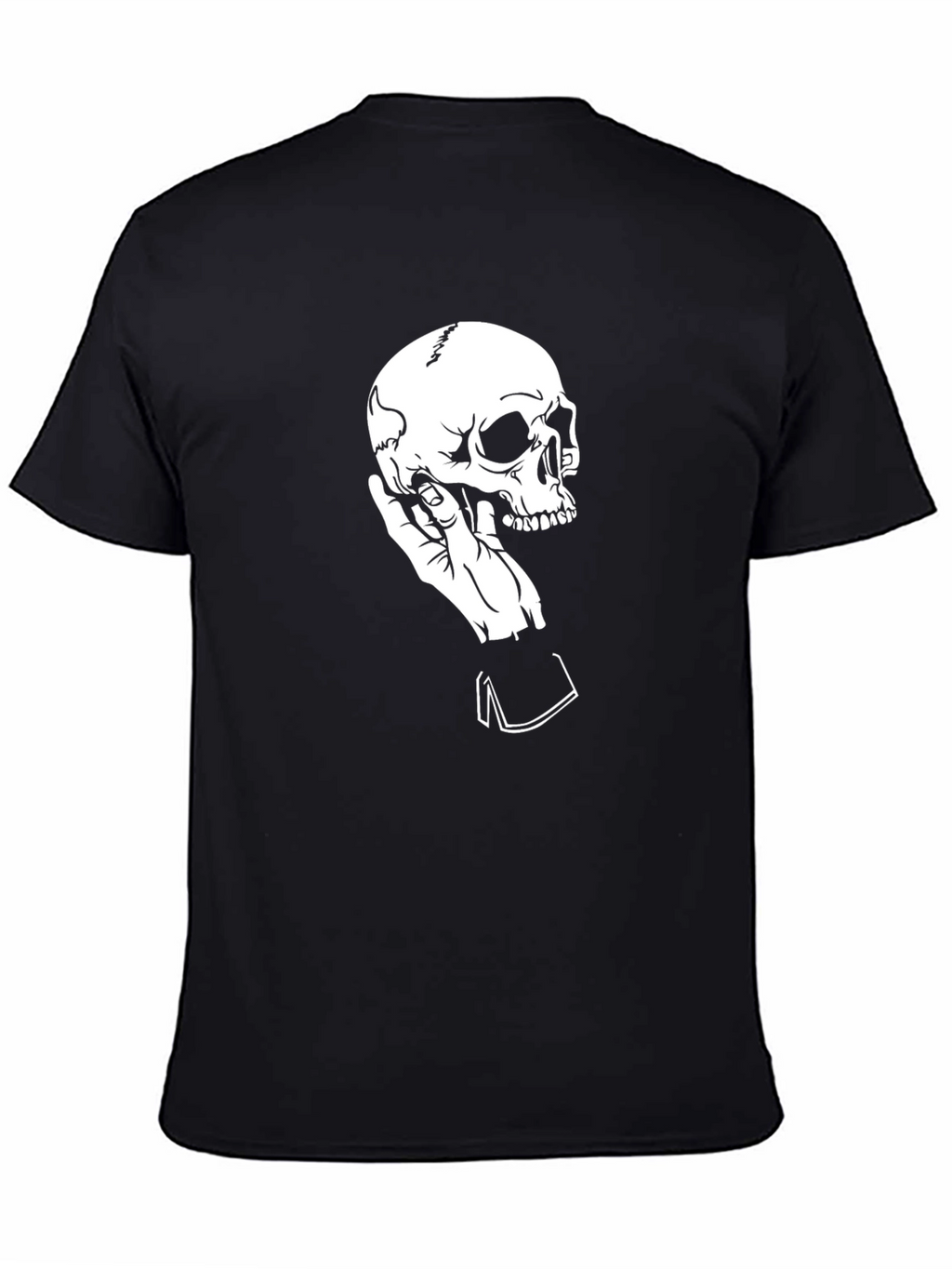 Skull Hand Black Tee