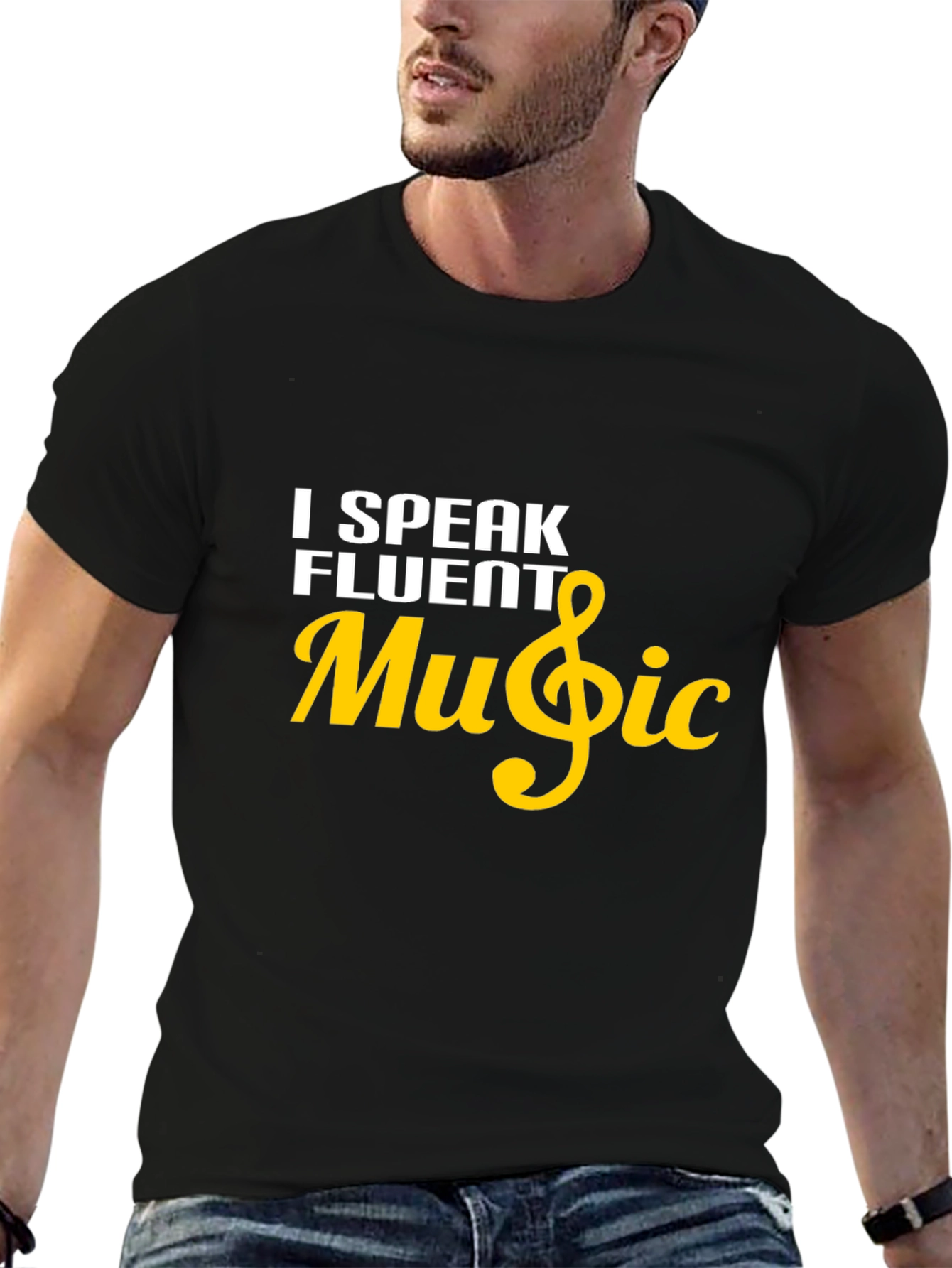I Speak Fluent Music T-Shirt - Soft Cotton