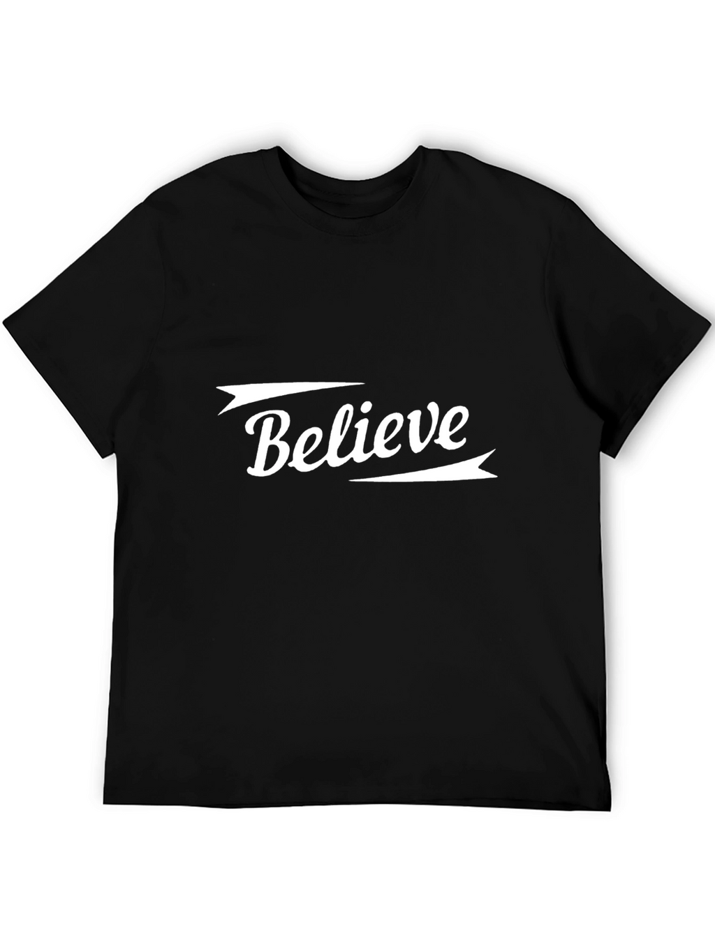 Believe Graphic Tee - Classic Black T-Shirt