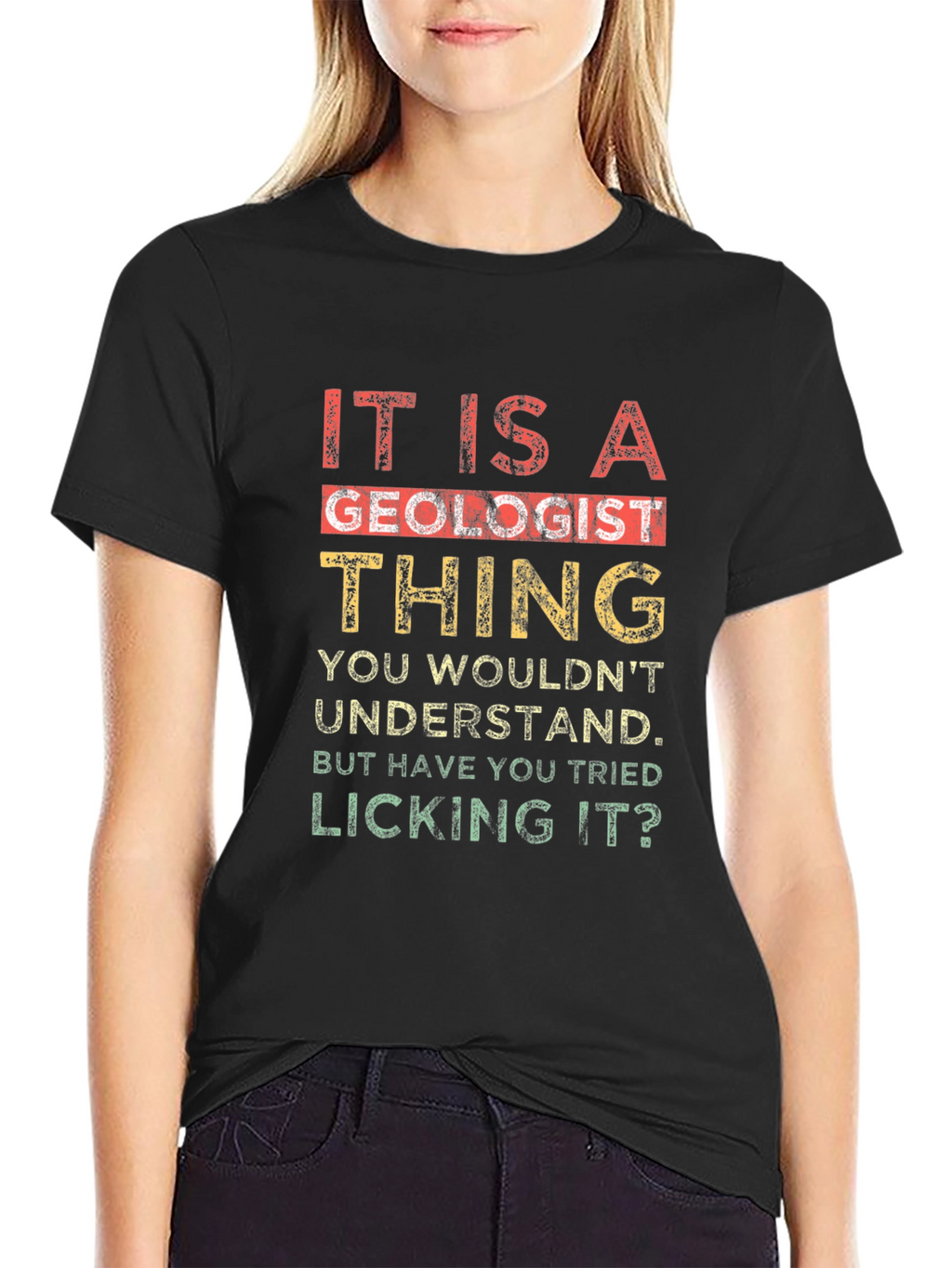 Geologist Thing T-Shirt - Funny Licking Geology Tee