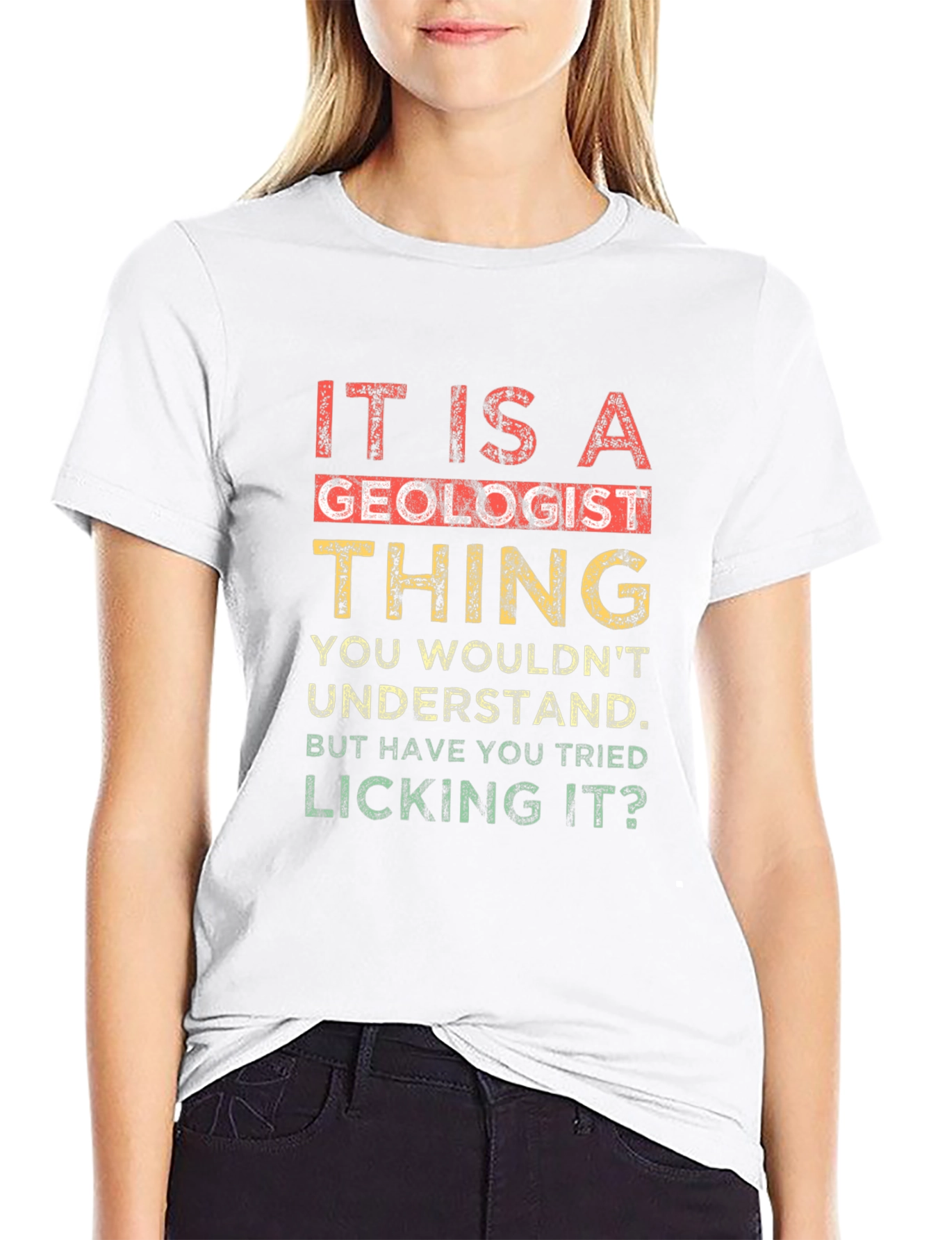 Geologist Thing T-Shirt - Funny Licking Geology Tee