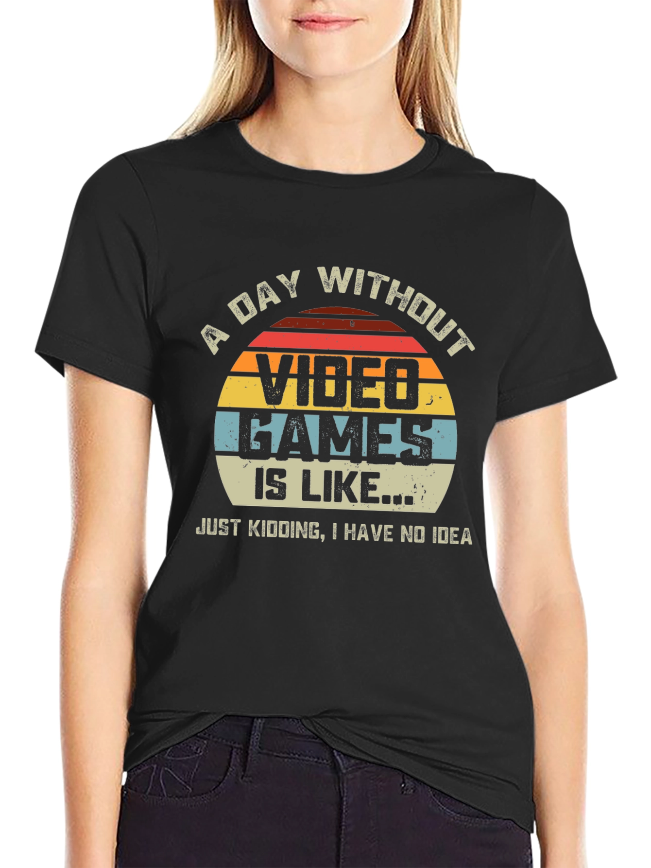 Video Game Lover T-Shirt - A Day Without Video Games