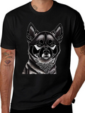 Dog Graphic T-Shirt - Stylish Canine Design