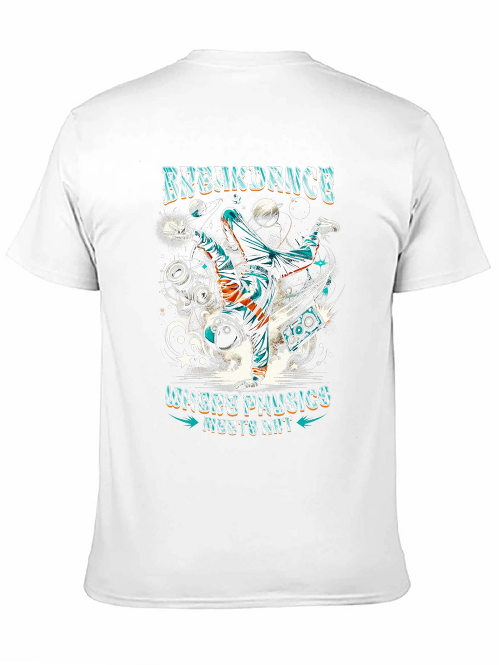 Breakdance Physics Meets Art T-Shirt