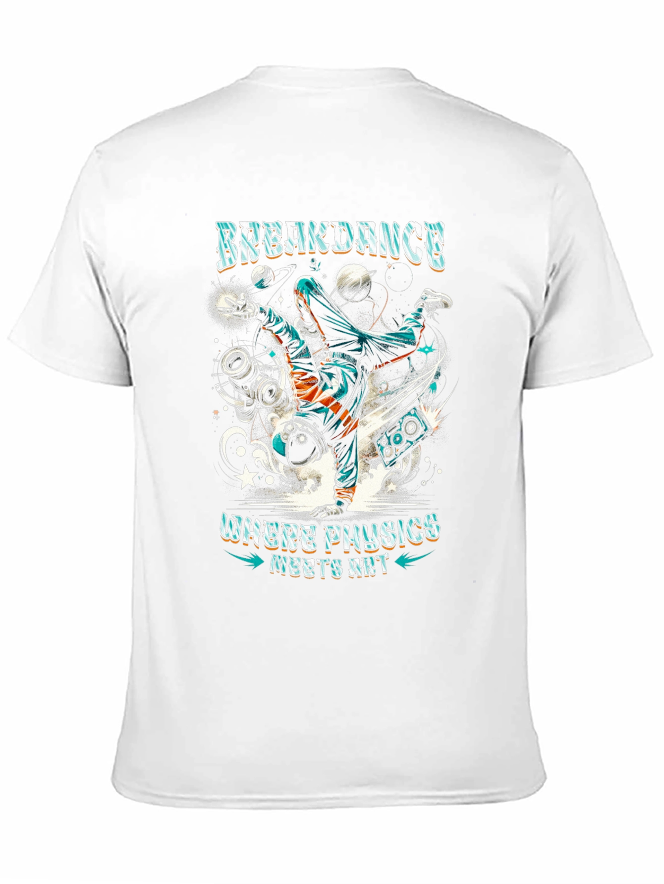 Breakdance Physics Meets Art T-Shirt
