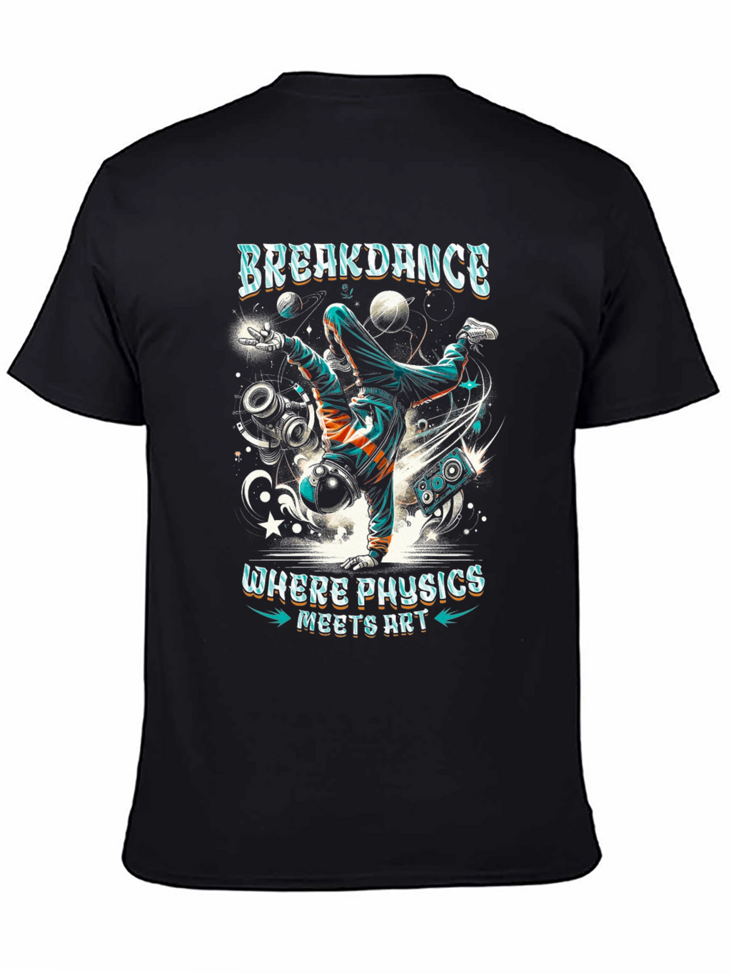 Breakdance Physics Meets Art T-Shirt
