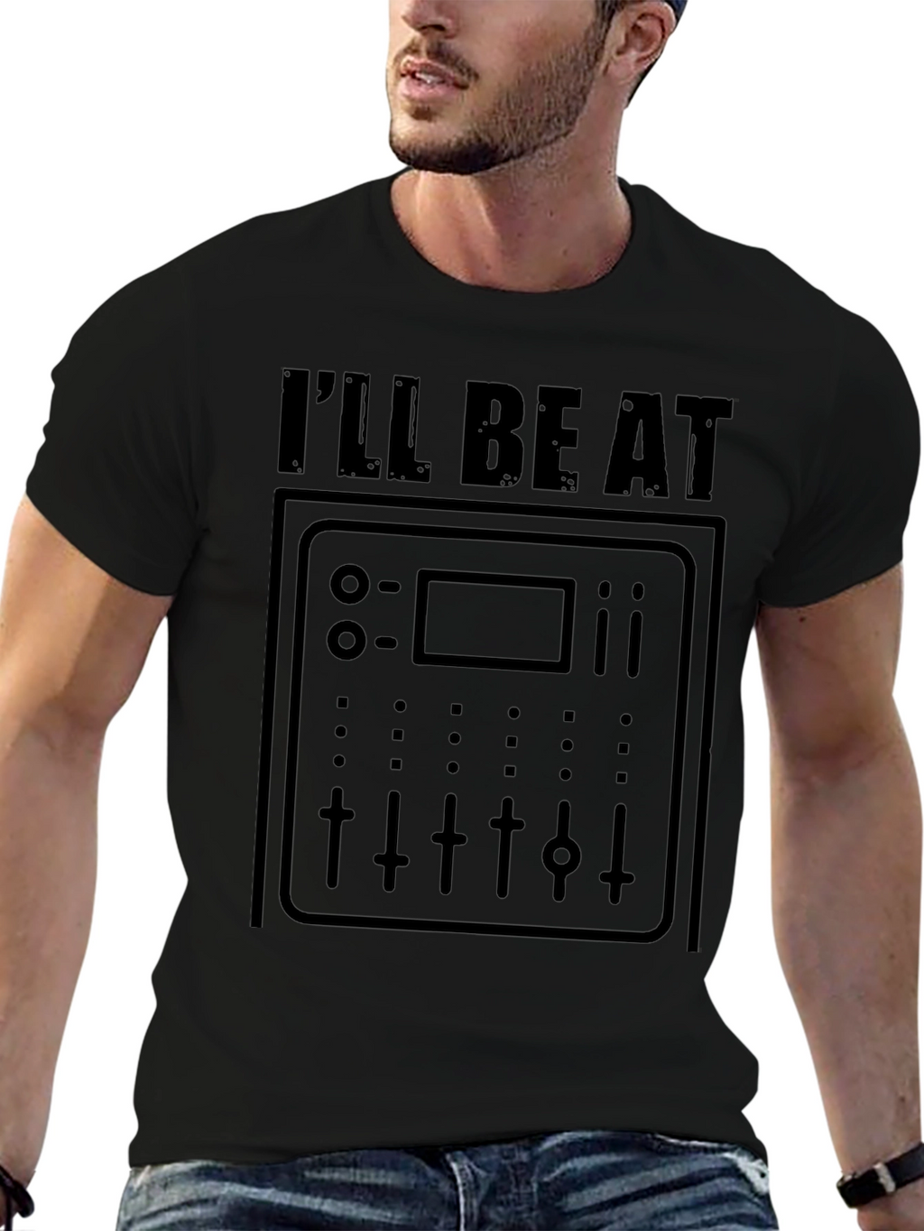 DJ Mixer Graphic Tee - Ill Be At