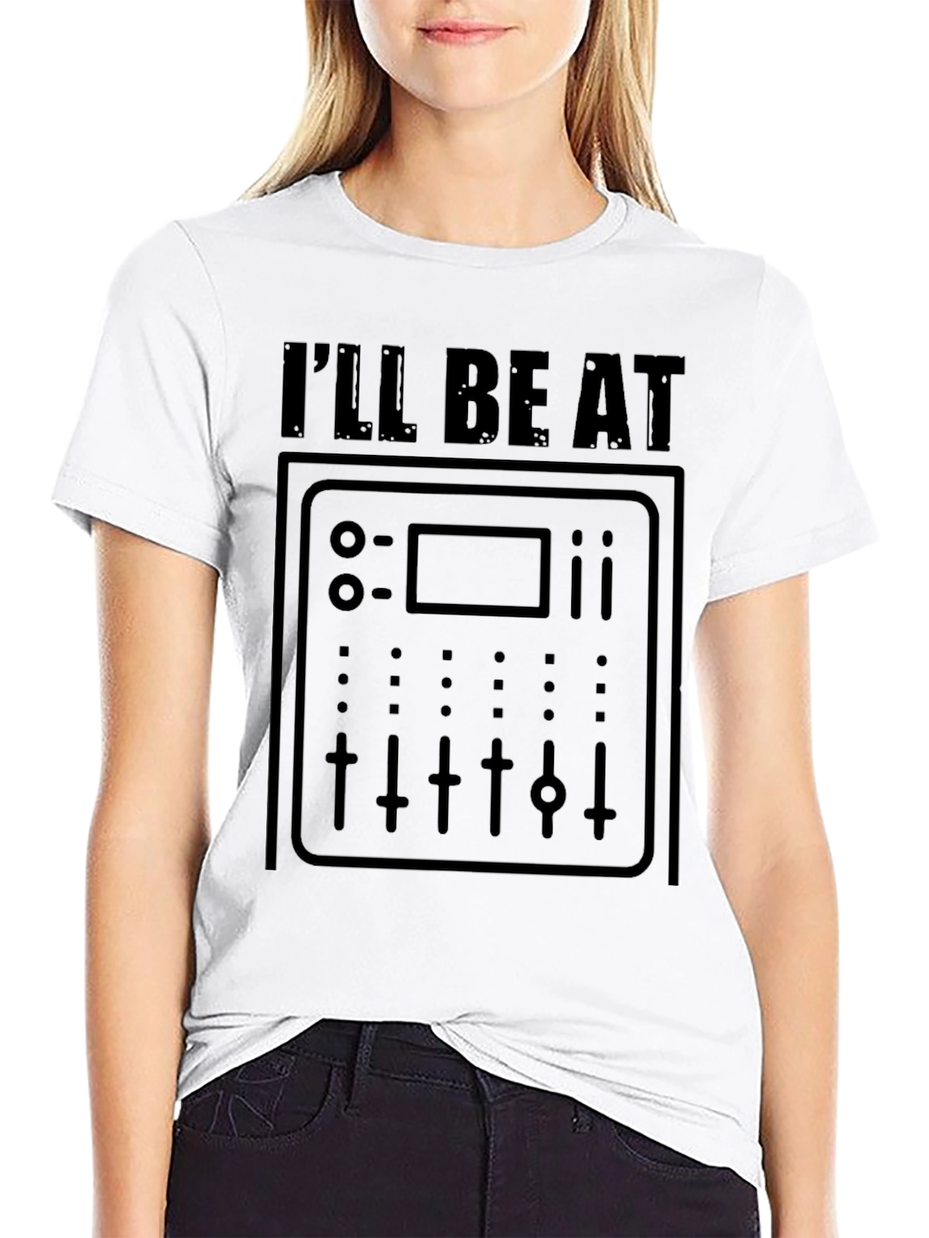 DJ Mixer Graphic Tee - Ill Be At