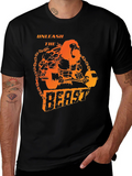 Unleash the Beast T-Shirt - Weightlifting Gorilla Design