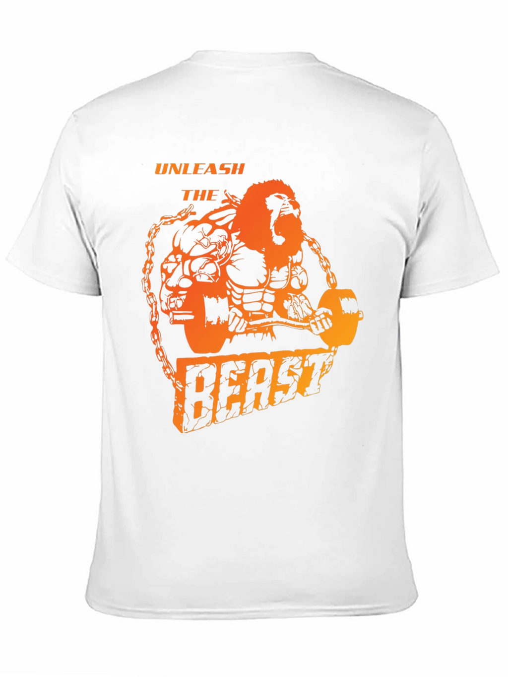 Unleash the Beast T-Shirt - Weightlifting Gorilla Design