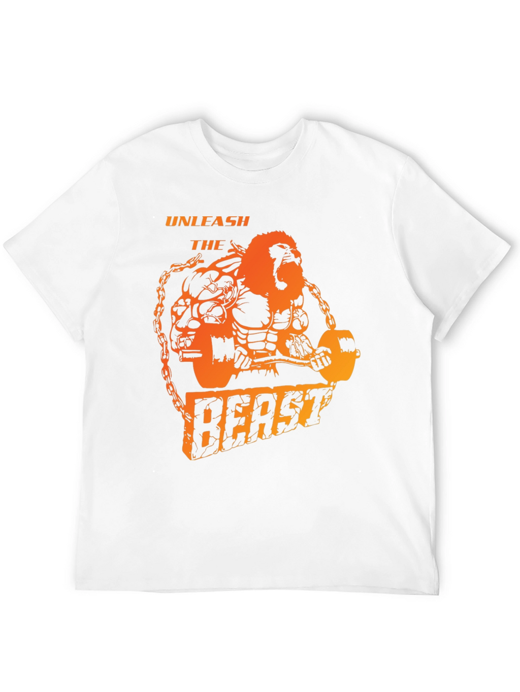 Unleash the Beast T-Shirt - Weightlifting Gorilla Design